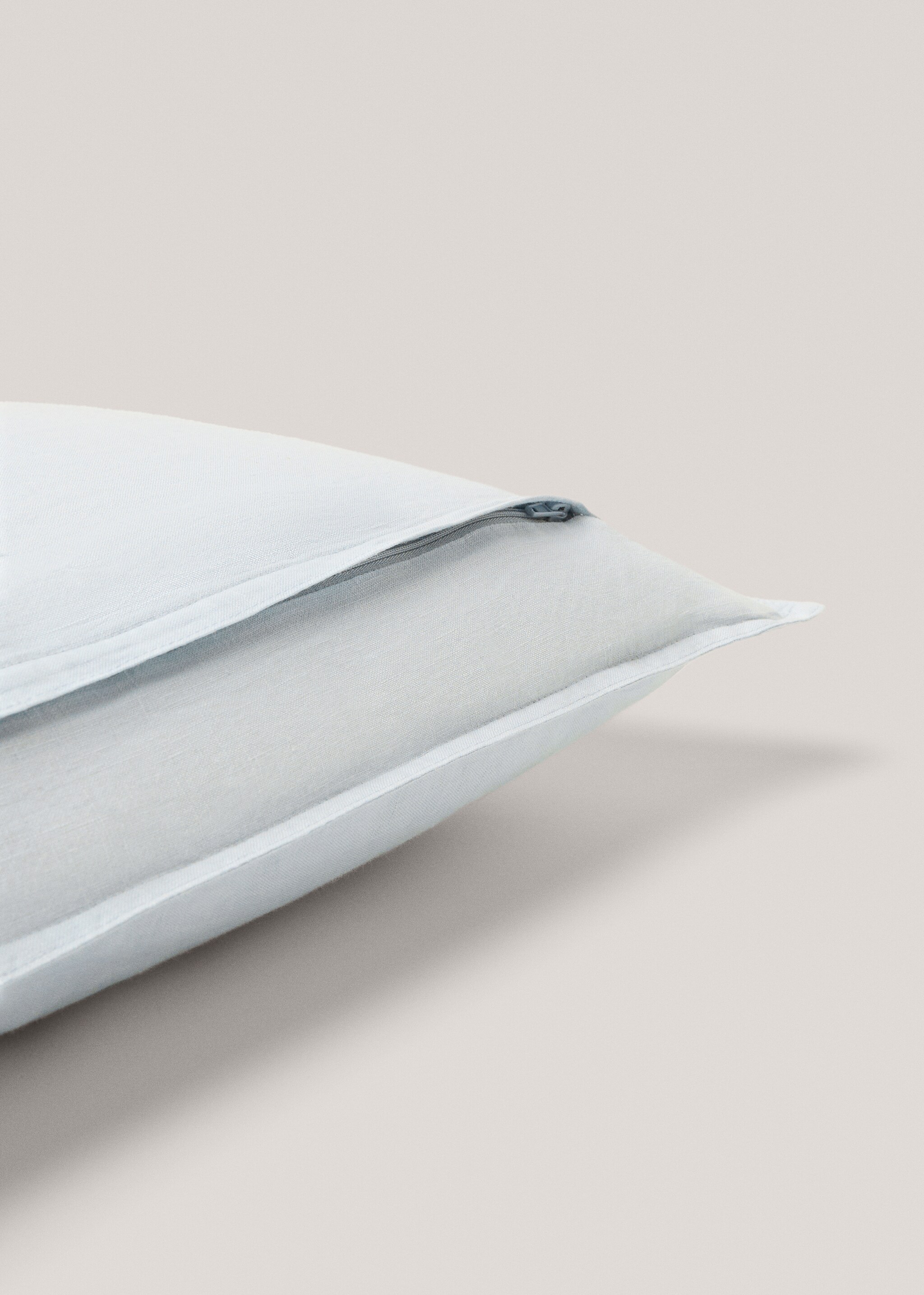 100% linen cushion case 45x45cm - Details of the article 4