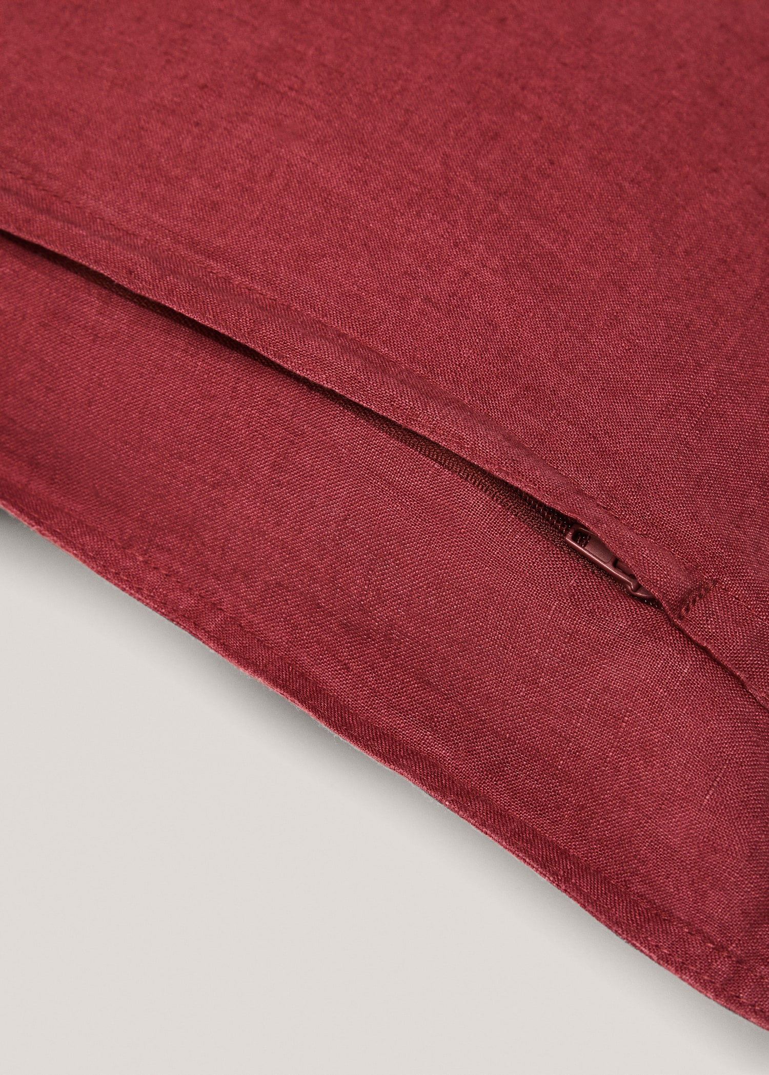 100% linen cushion case 45x45cm - Details of the article 4