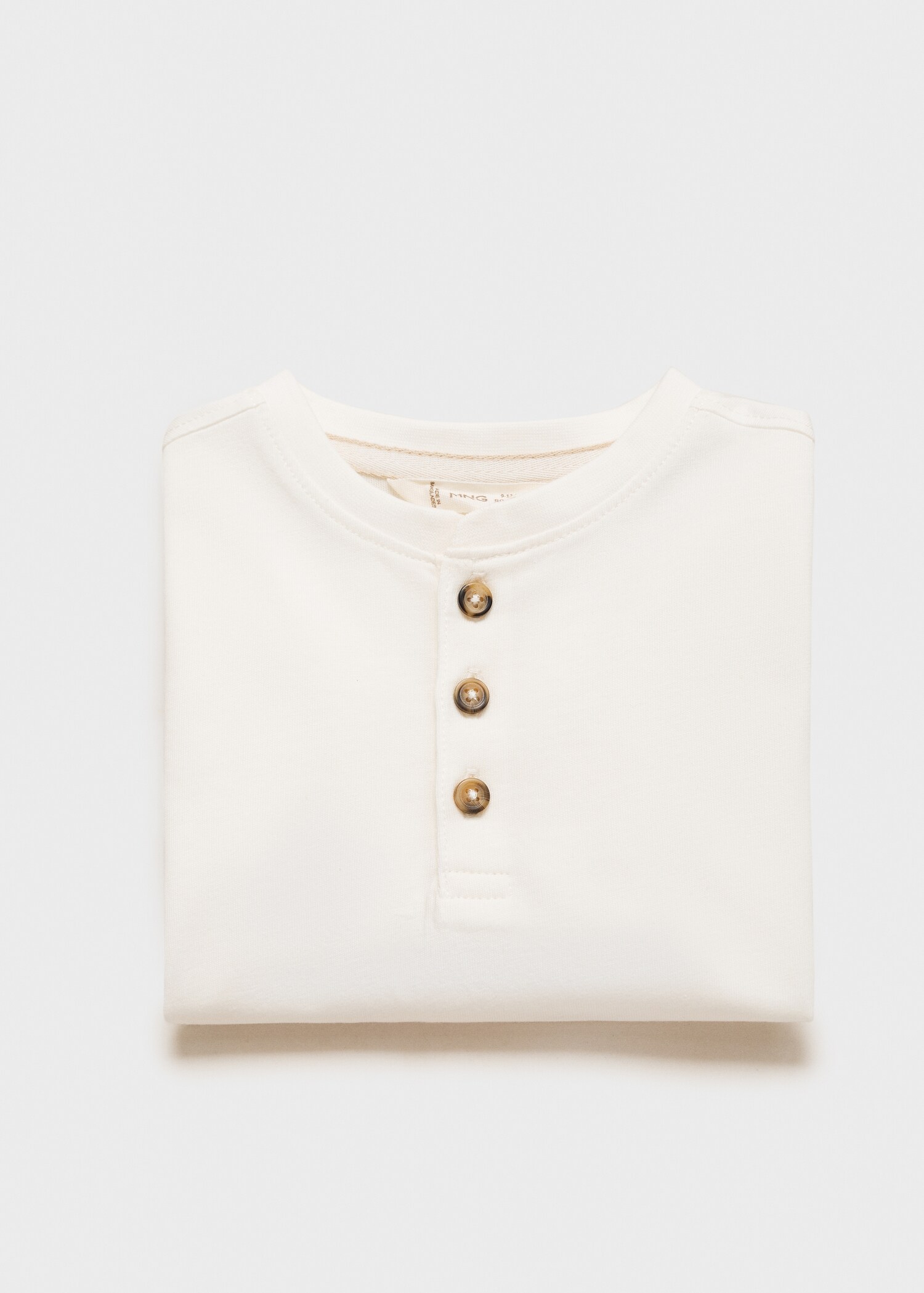 Long sleeve cotton t-shirt - Details of the article 0