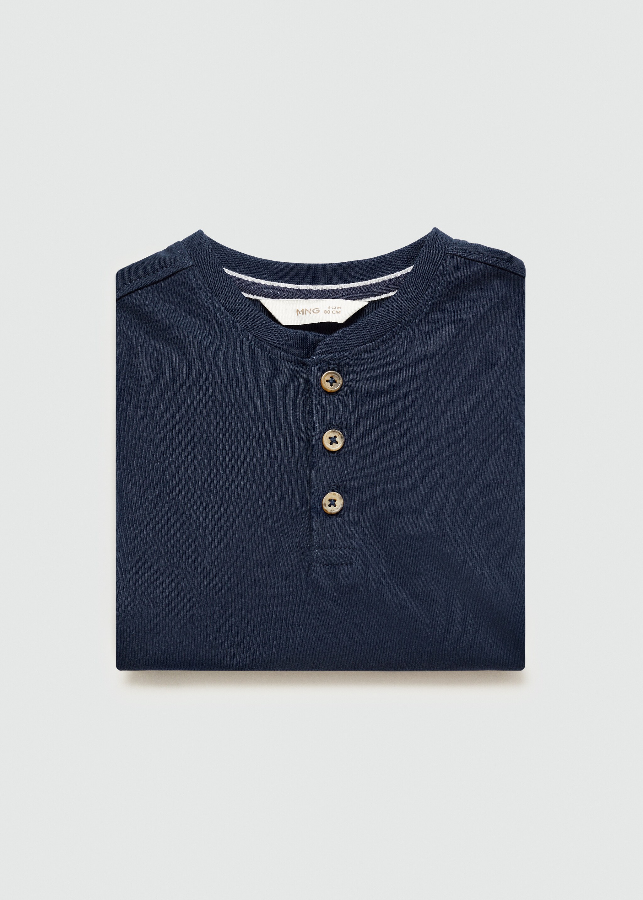 Long sleeve cotton t-shirt - Details of the article 0