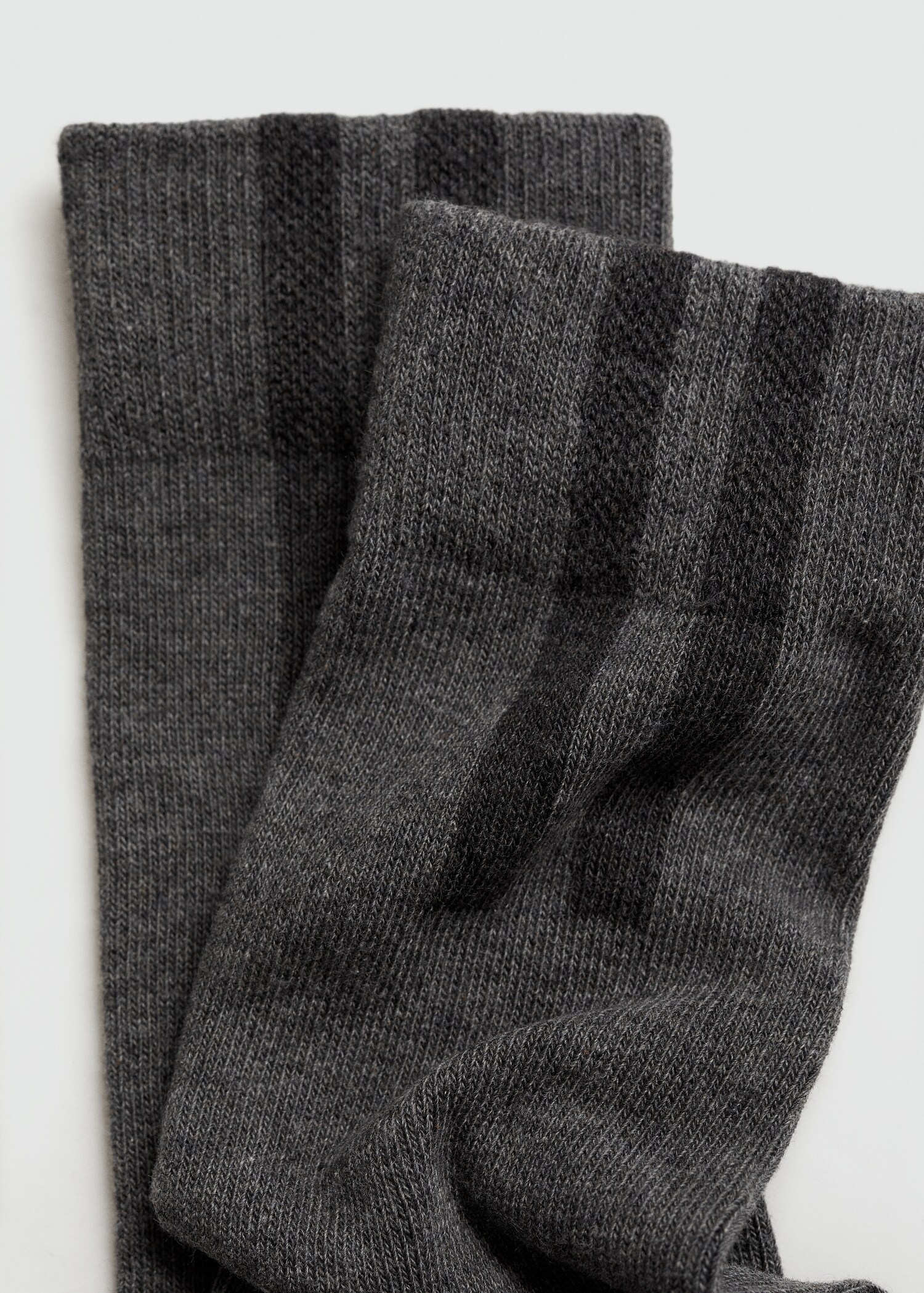 Striped cotton socks - Reverse of the article