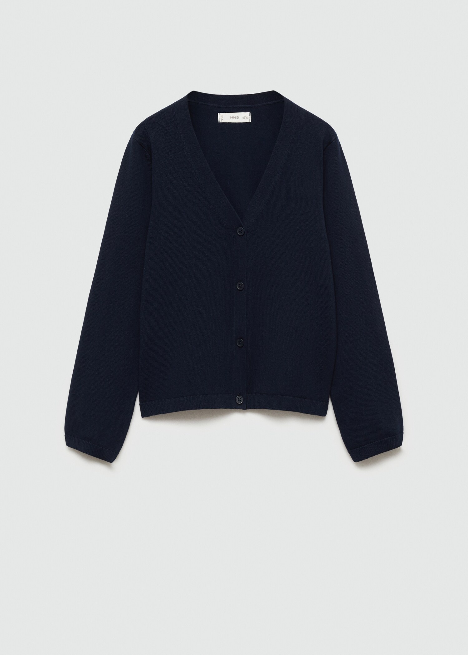 Button knit cardigan - Article without model