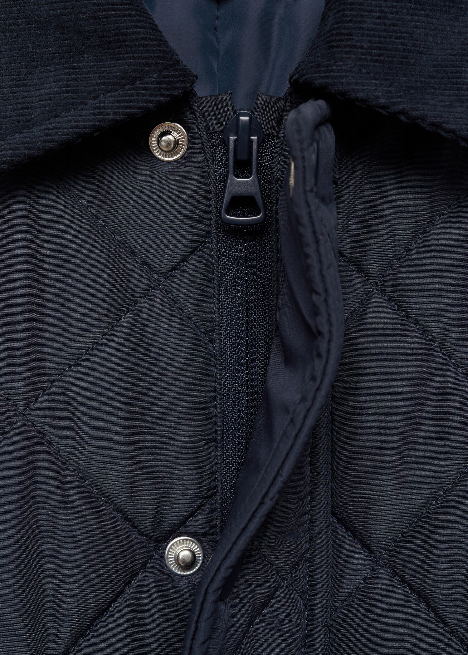 Rhombus quilted jacket - Details of the article 8