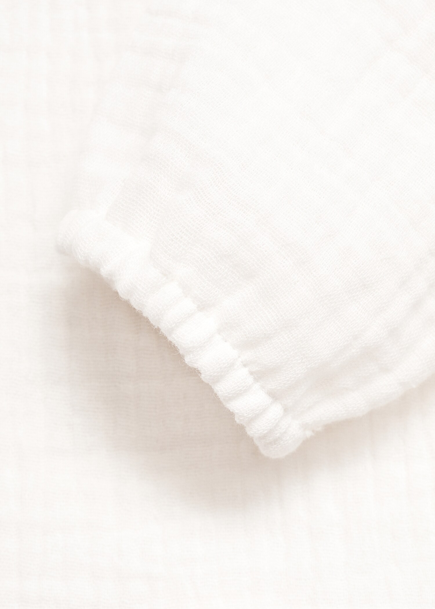 Chemise coton tissu plissé - Détail de l'article 0