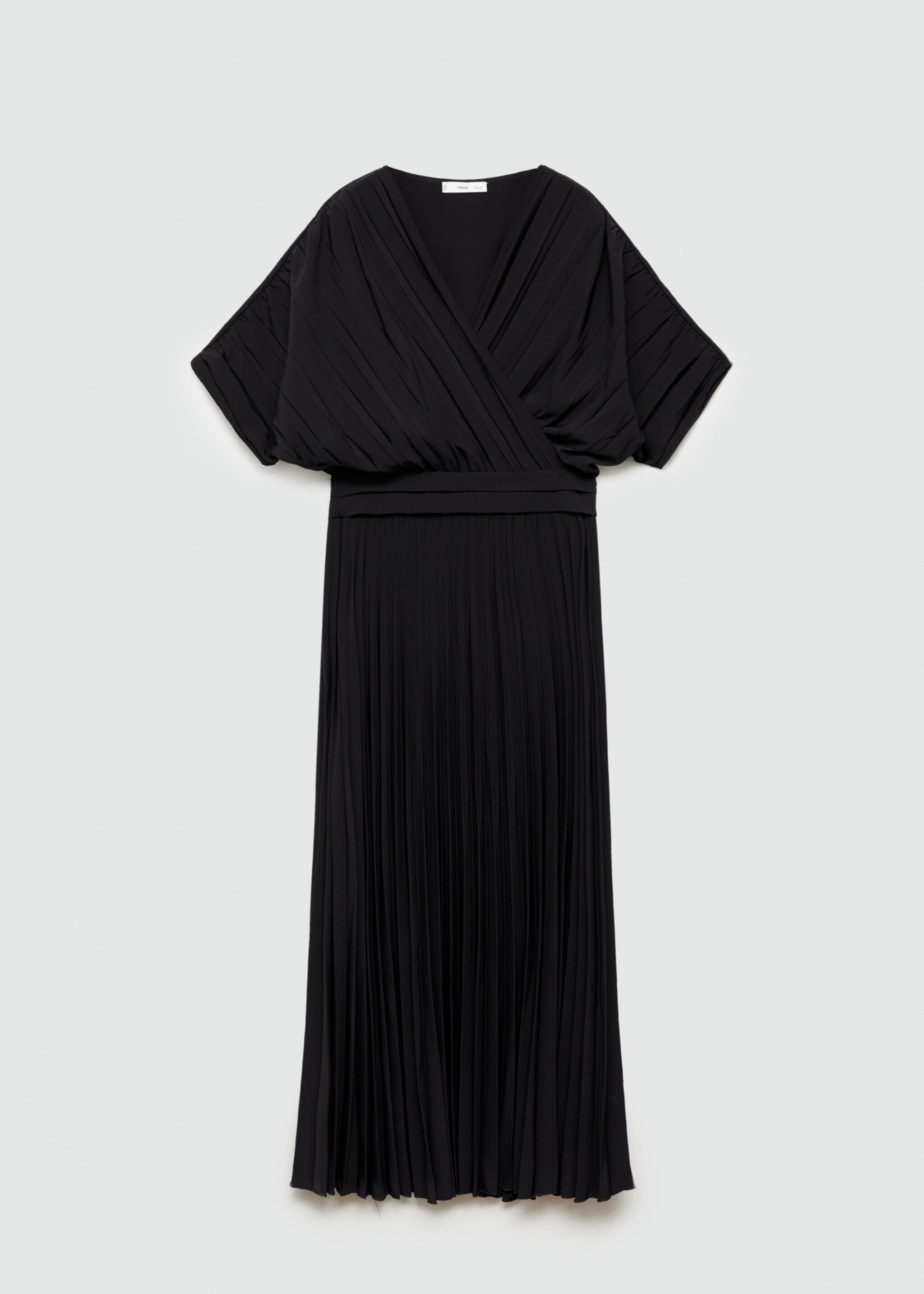 Vestido evasé plisado - Artículo sin modelo