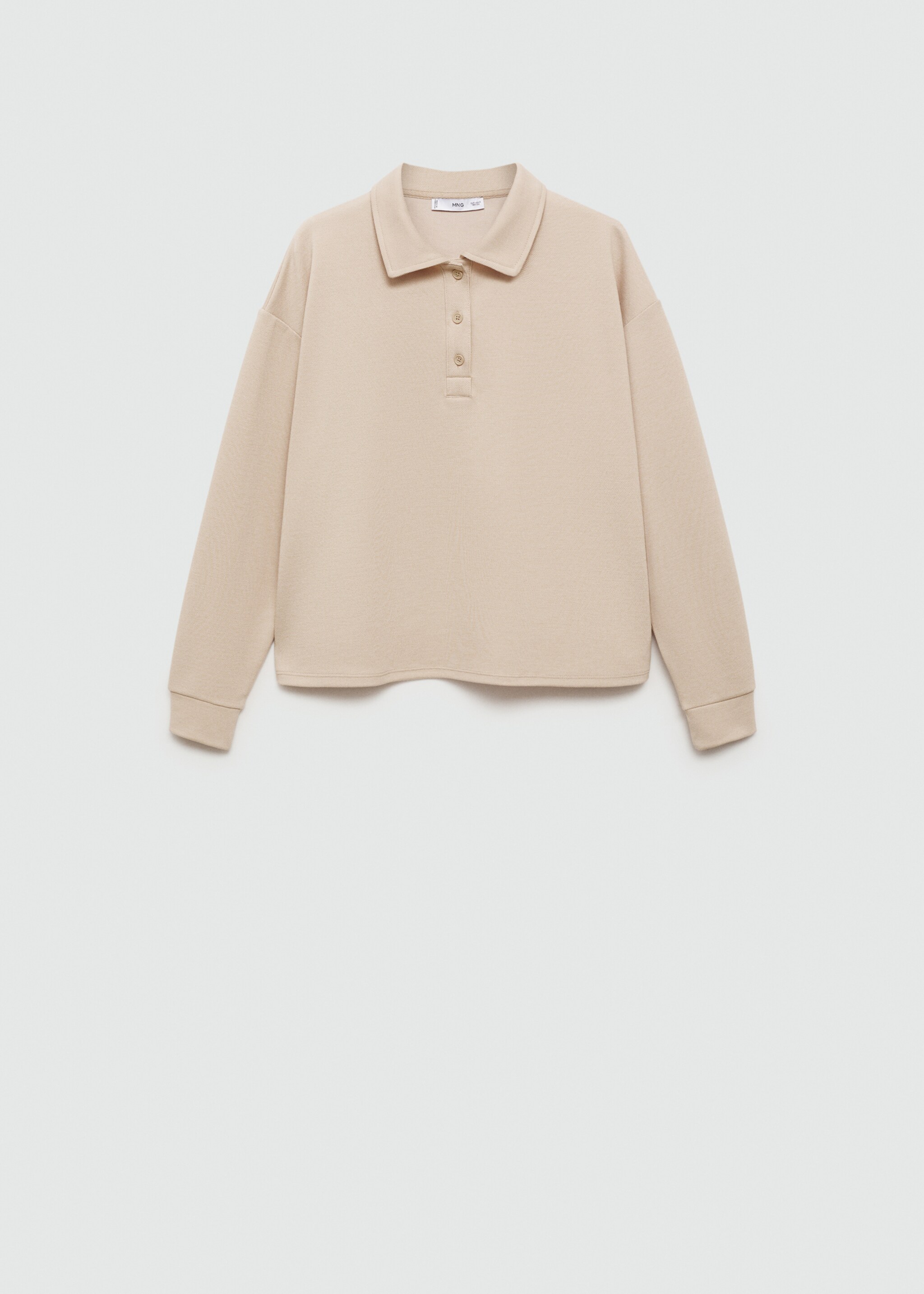 Sudadera cuello polo - Artículo sin modelo