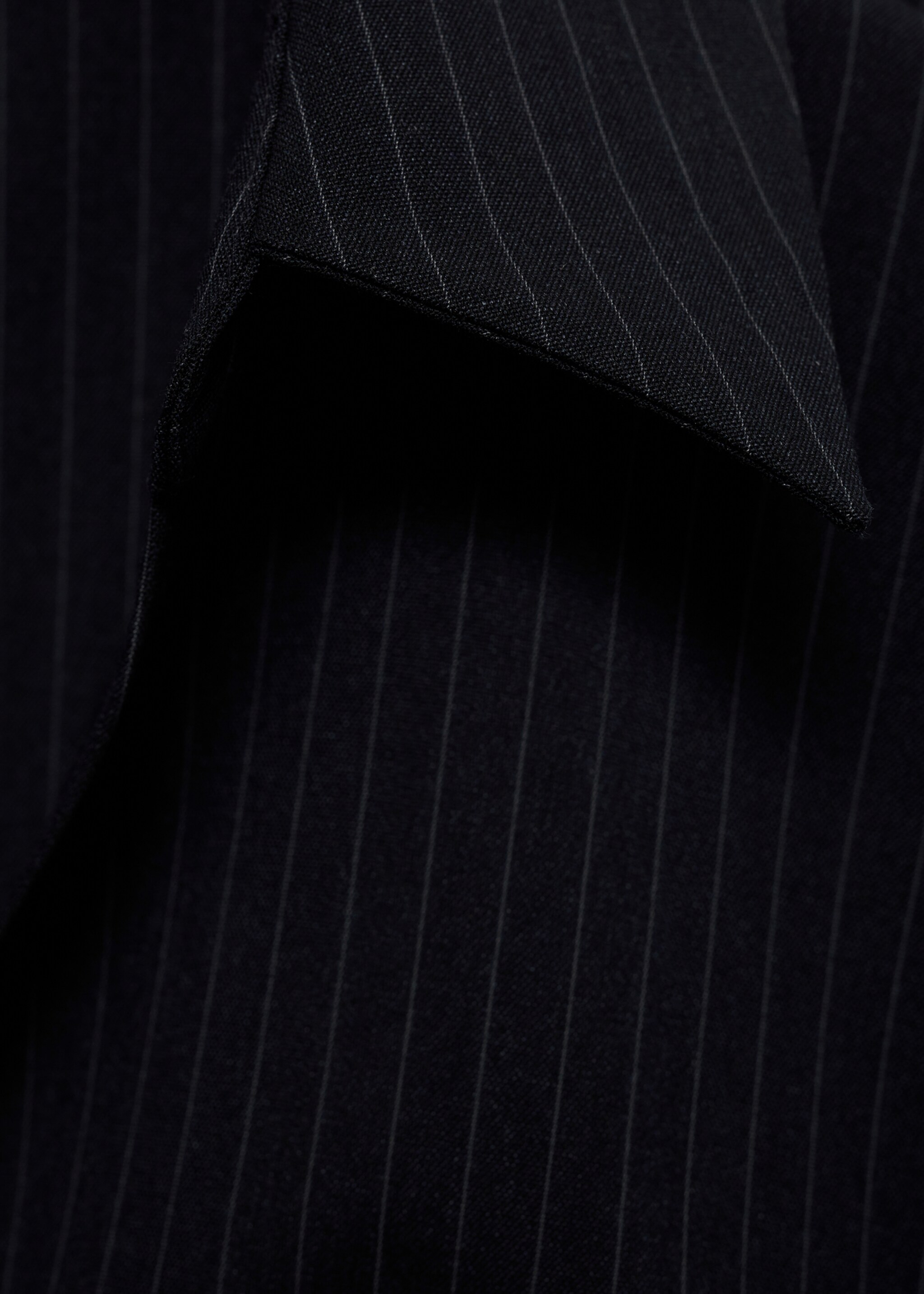 Vestido fruncido cremallera - Detalle del artículo 0, Azul marino oscuro. Ref: 77034028-00.
