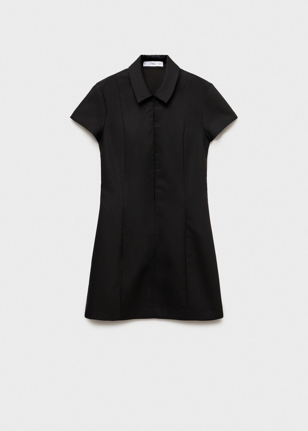 Short dress with zip | MANGO Japan