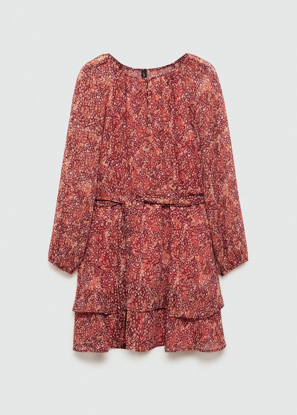 Mango pink leopard print dress sale