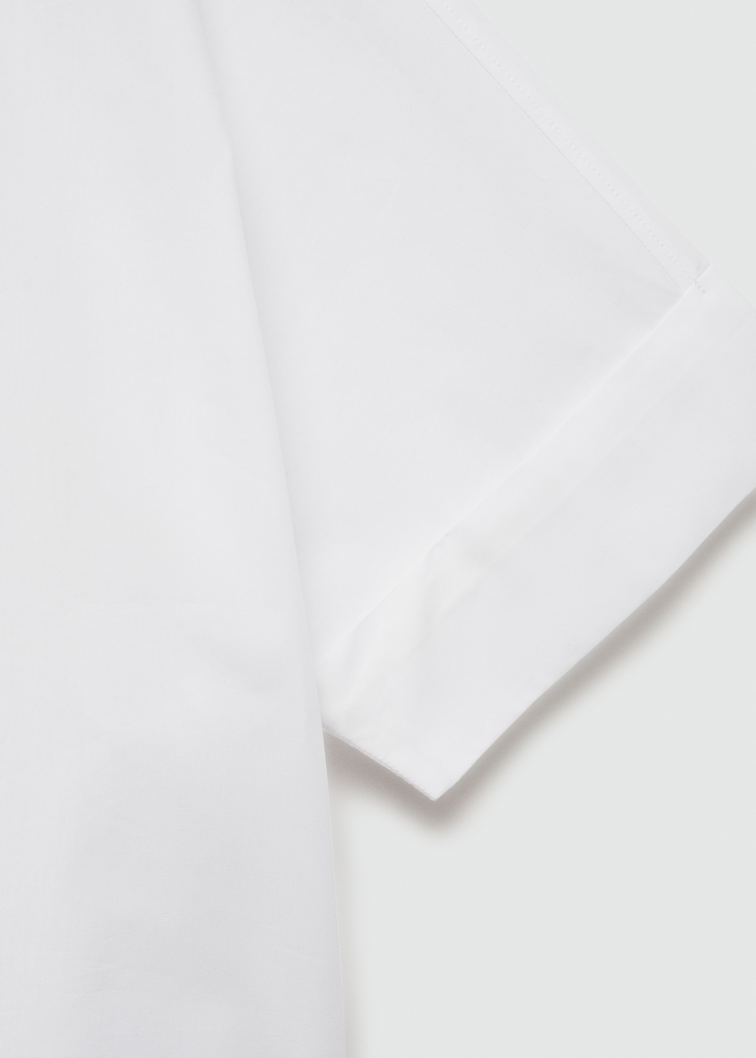Short-sleeved lyocell cotton shirt - Details of the article 0