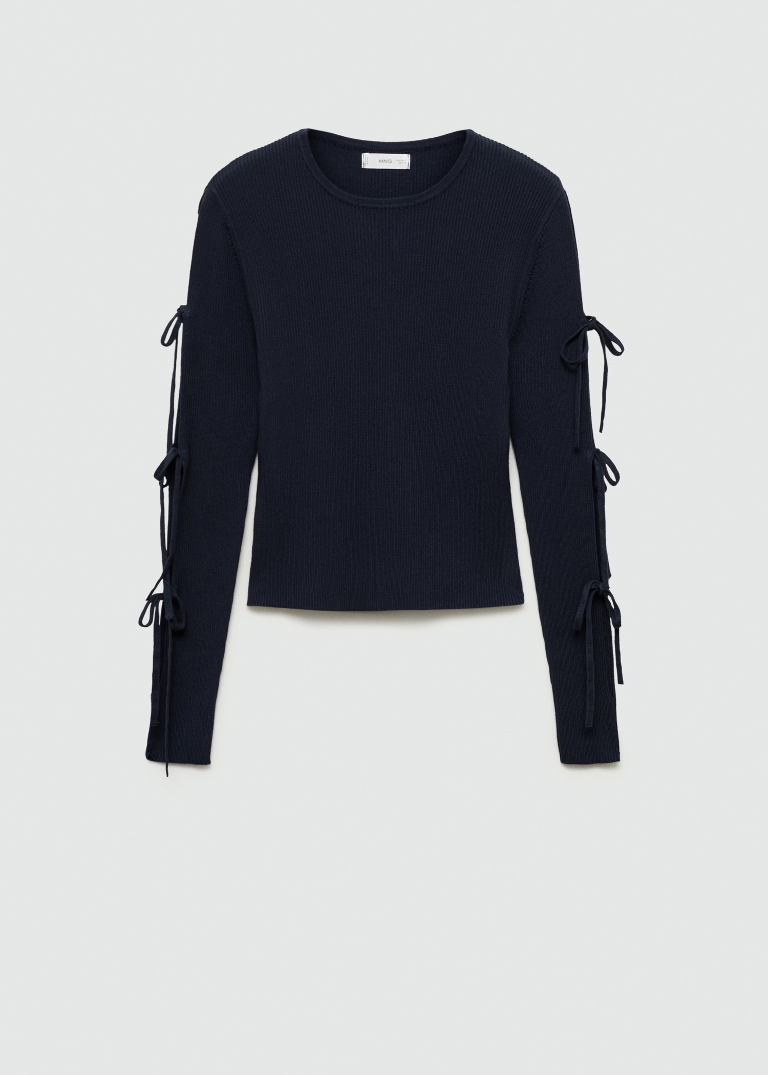 Sweater with bow openings - Article without model