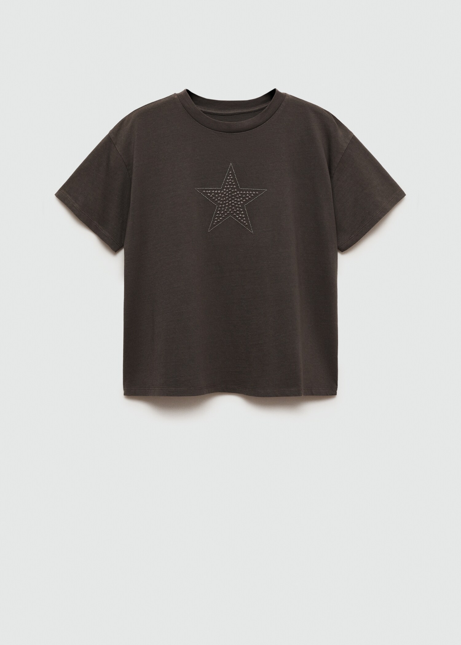 Studded print T-shirt - Article without model