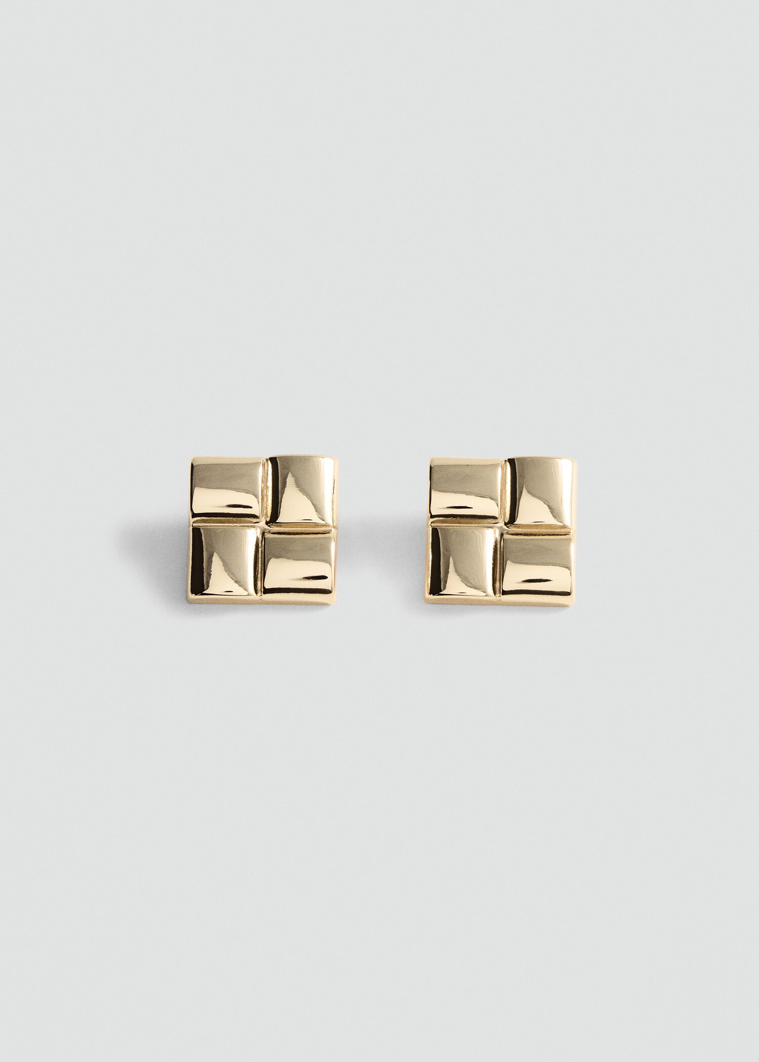 Boucles d'oreilles géométriques relief - Article sans modèle