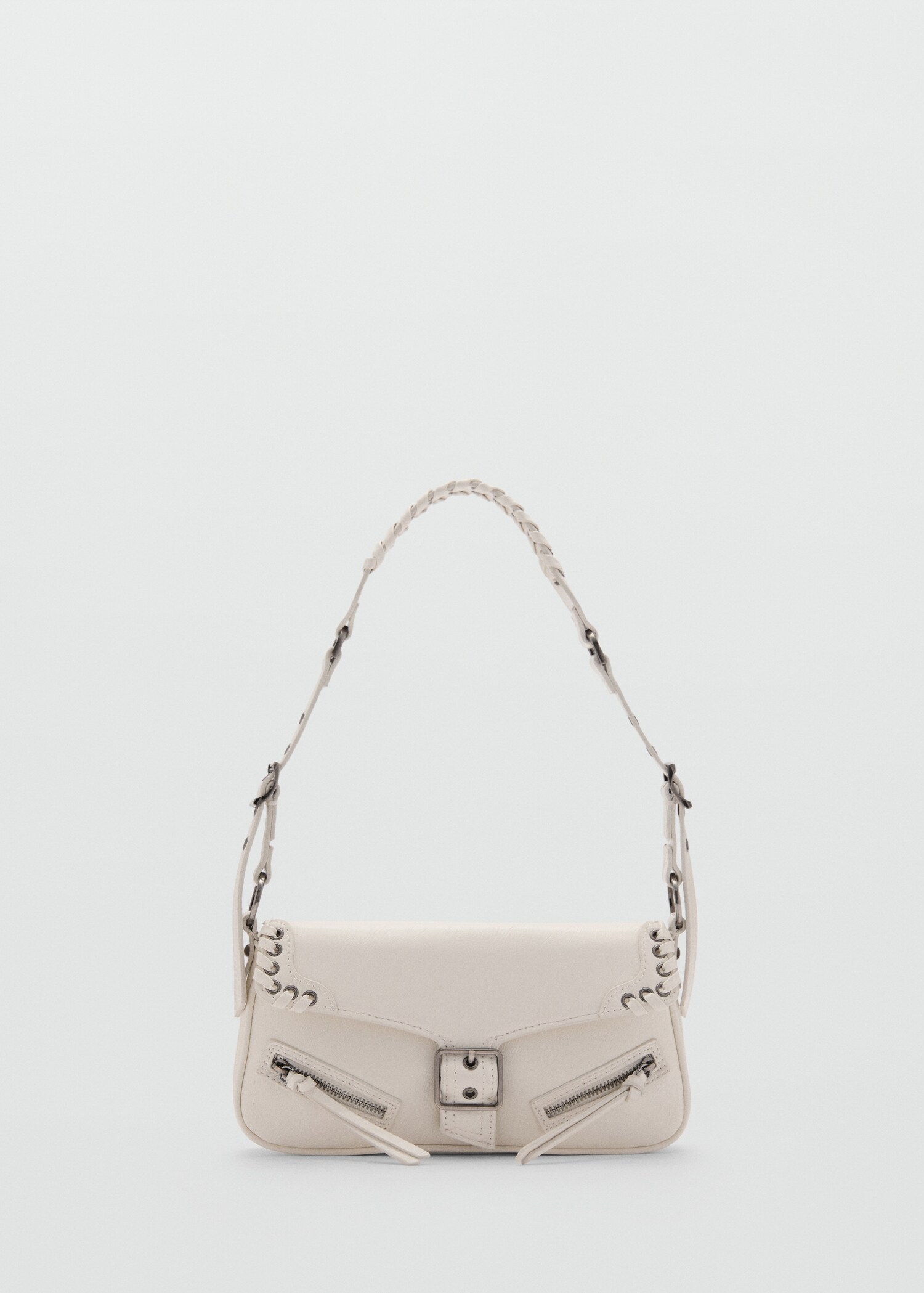 Shoulder bag with buckle - Article without model