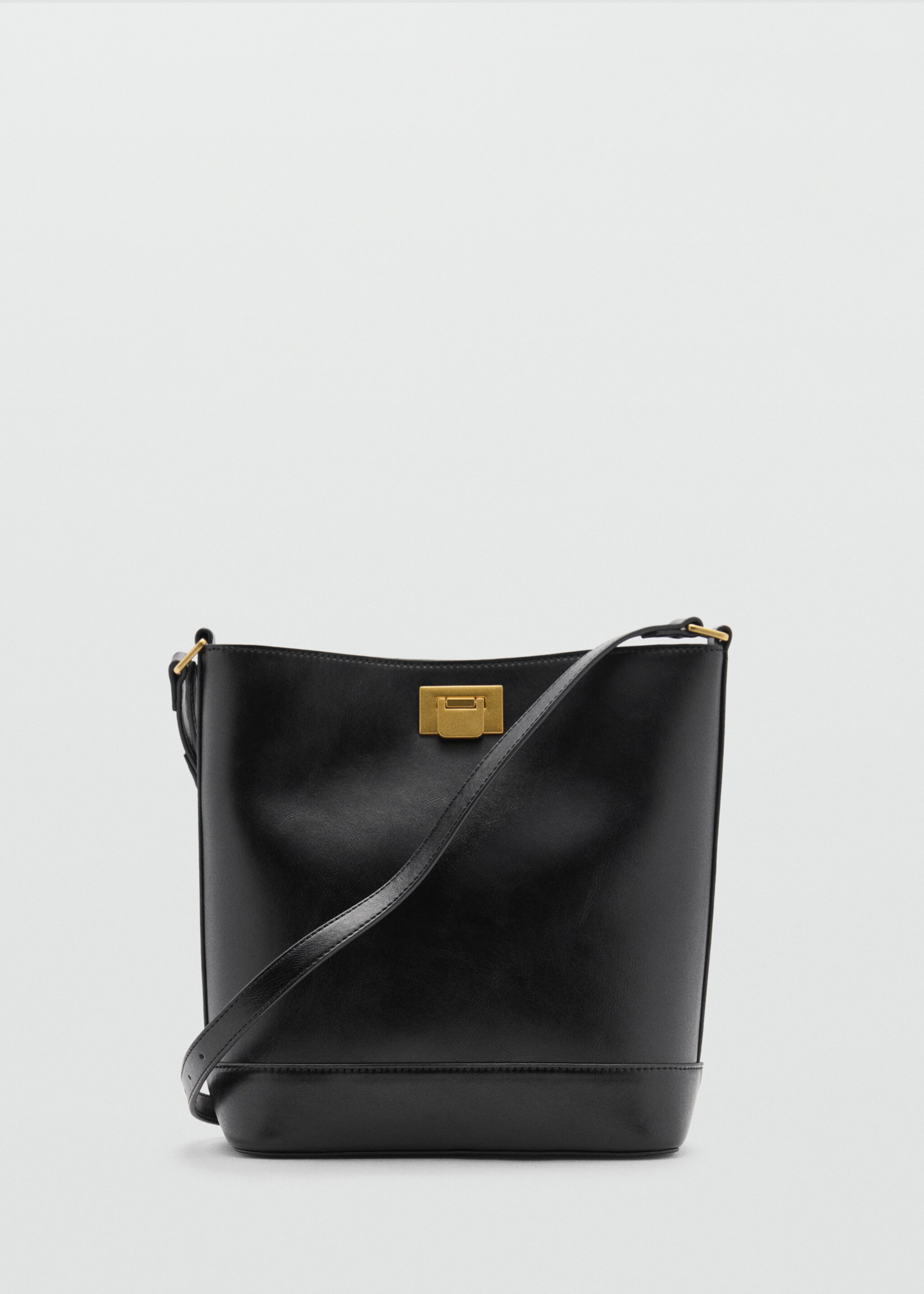 Shopper bag with metallic detail - Article without model