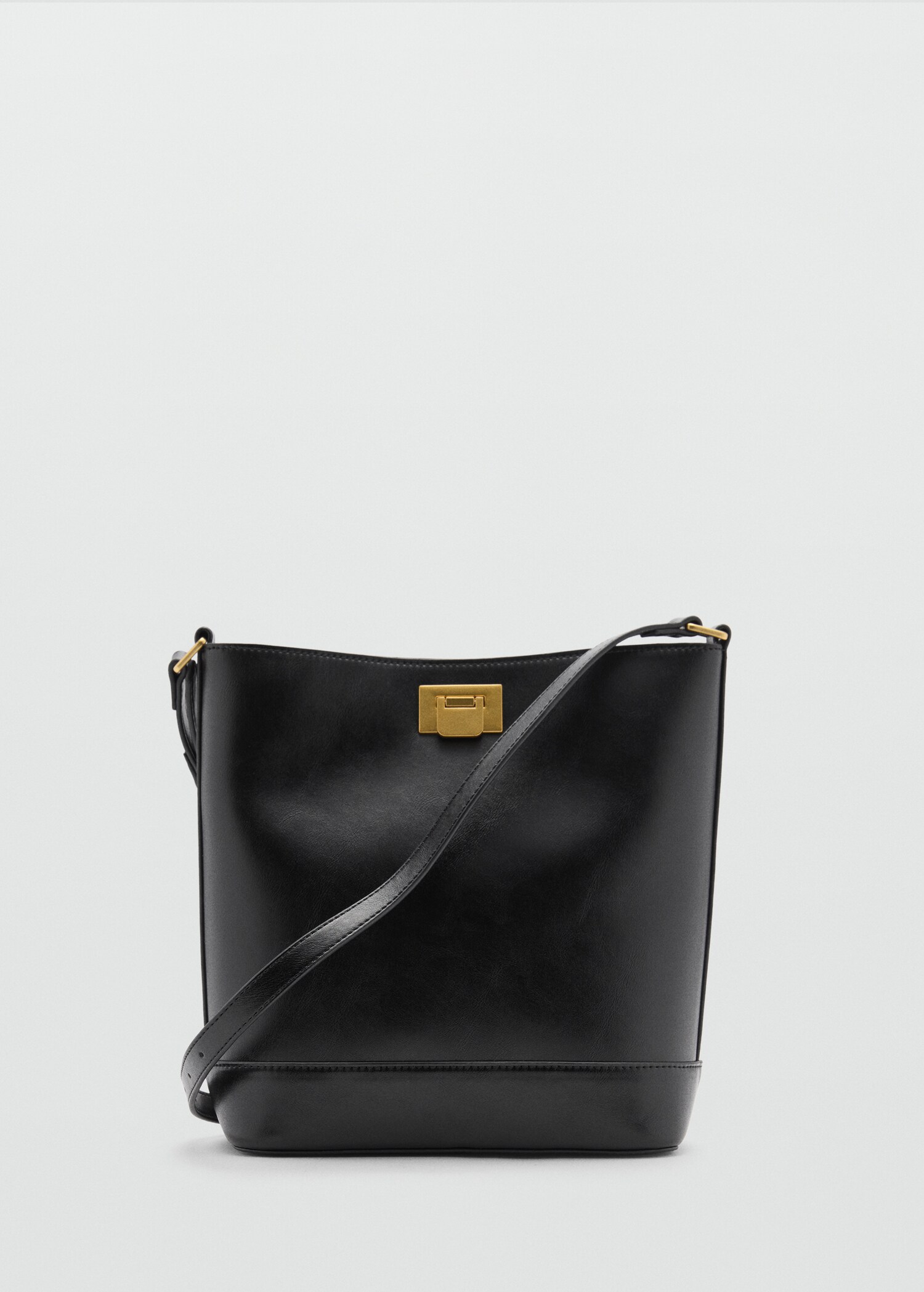 Shopper bag with metallic detail - Article without model