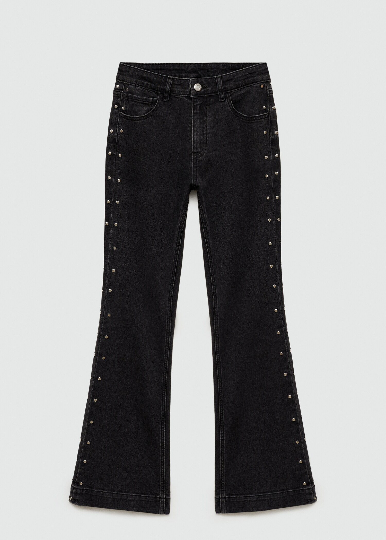Flared jeans with studs - Article without model