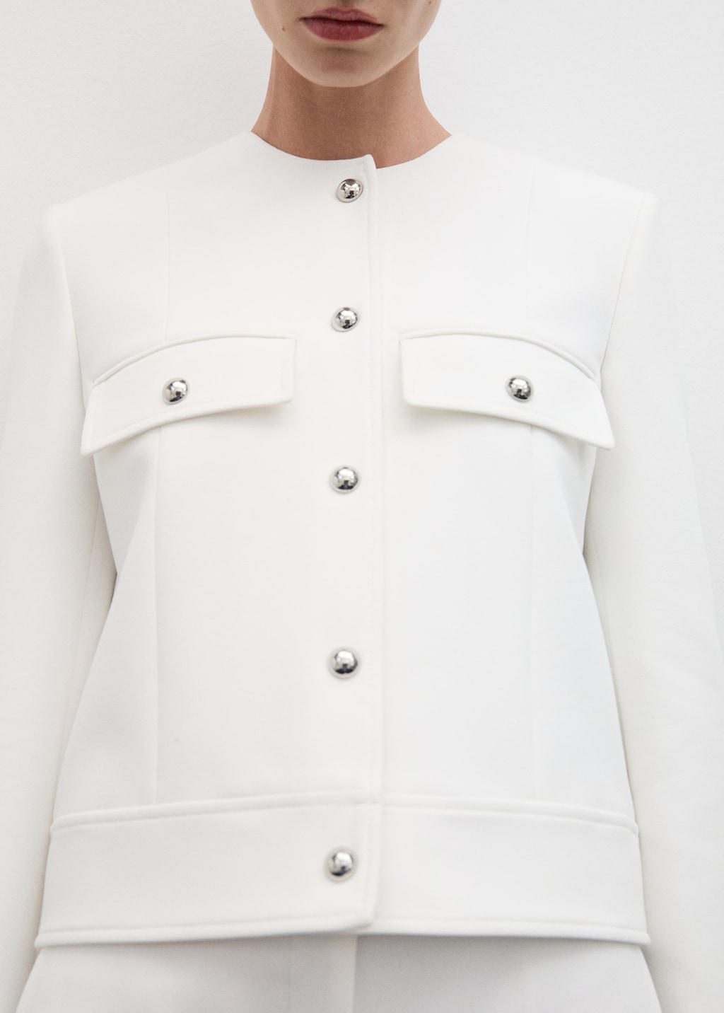 Veste poches boutons Femme MANGO France metropolitaine