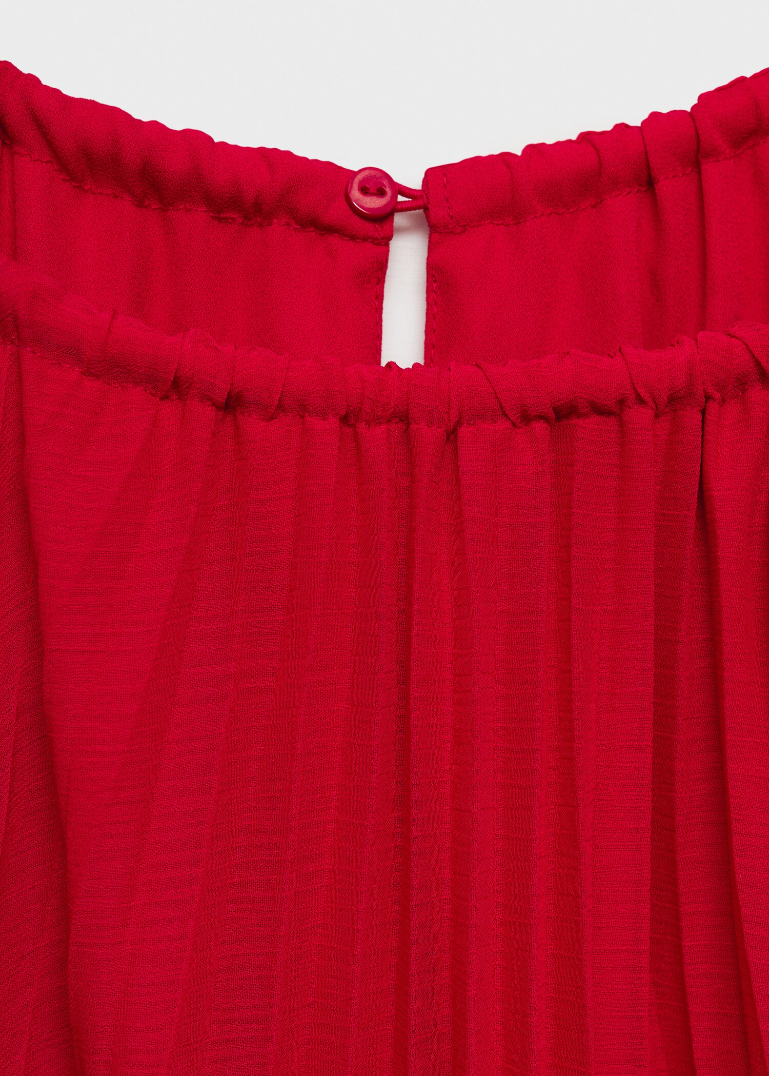 Robe plissée ceinture - Détail de l'article 8