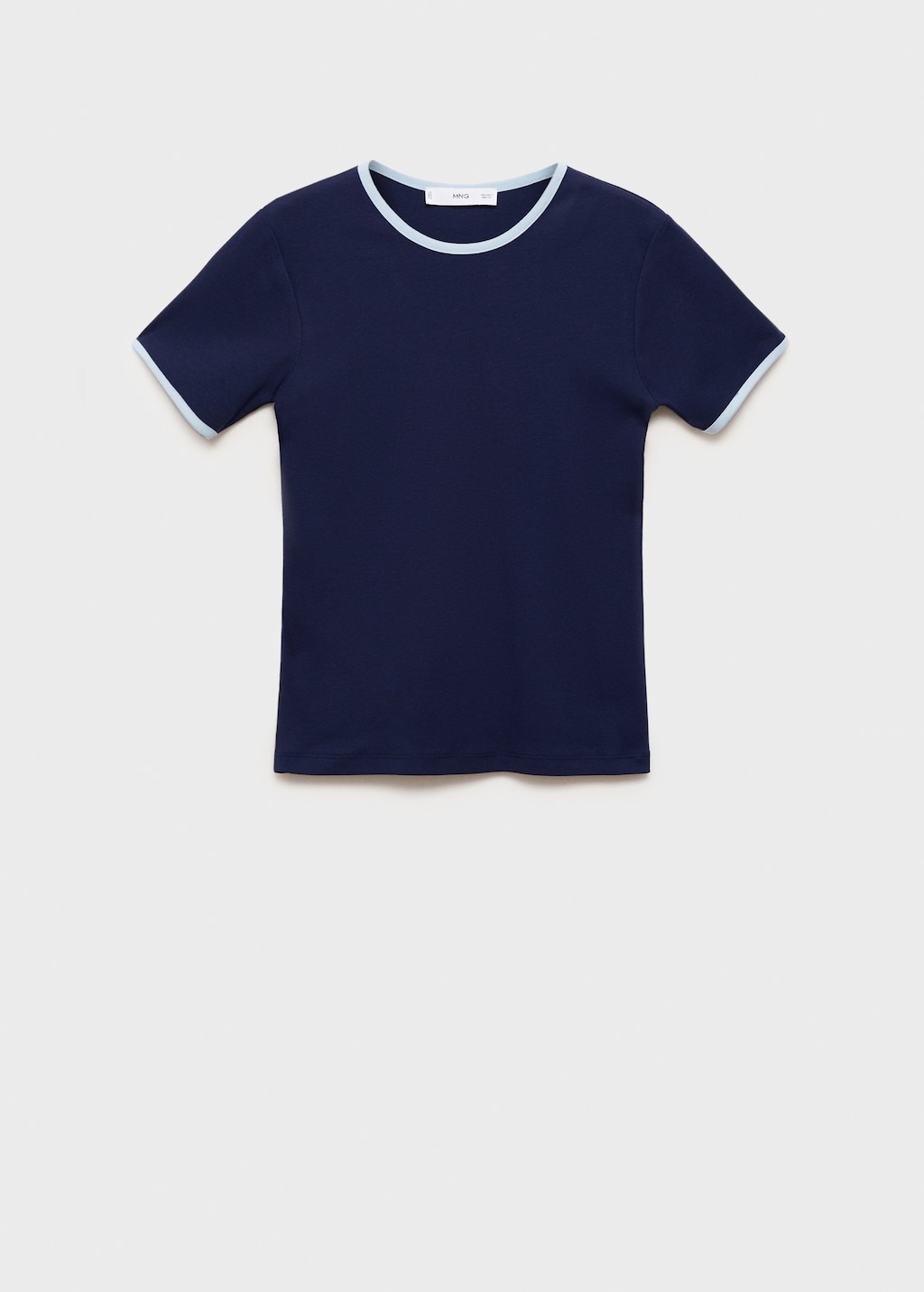 Camisetas manga corta mujer mango hotsell