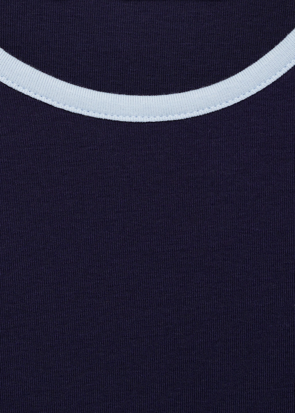 Mango Contrast trim T-shirt thumbnail