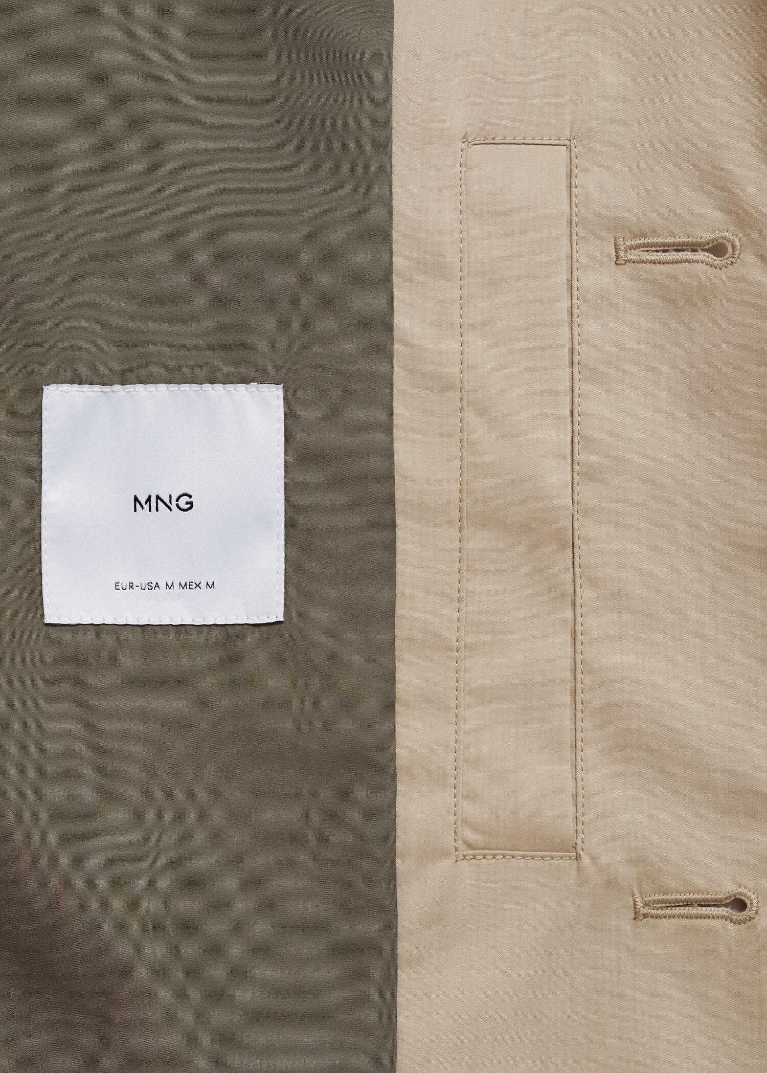 Classic water-repellent trench coat - Details of the article 0