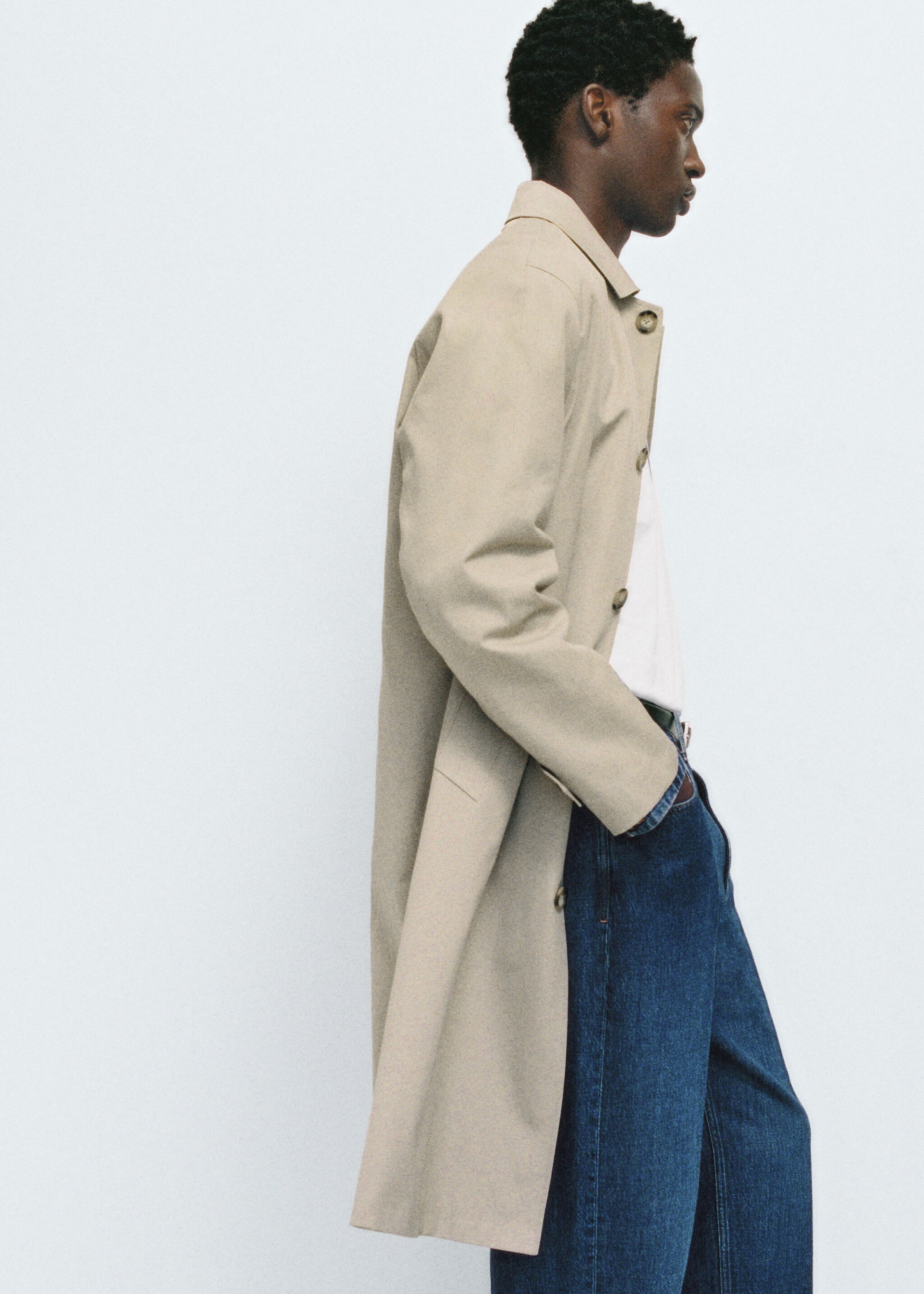 Classic water-repellent trench coat - Details of the article 5