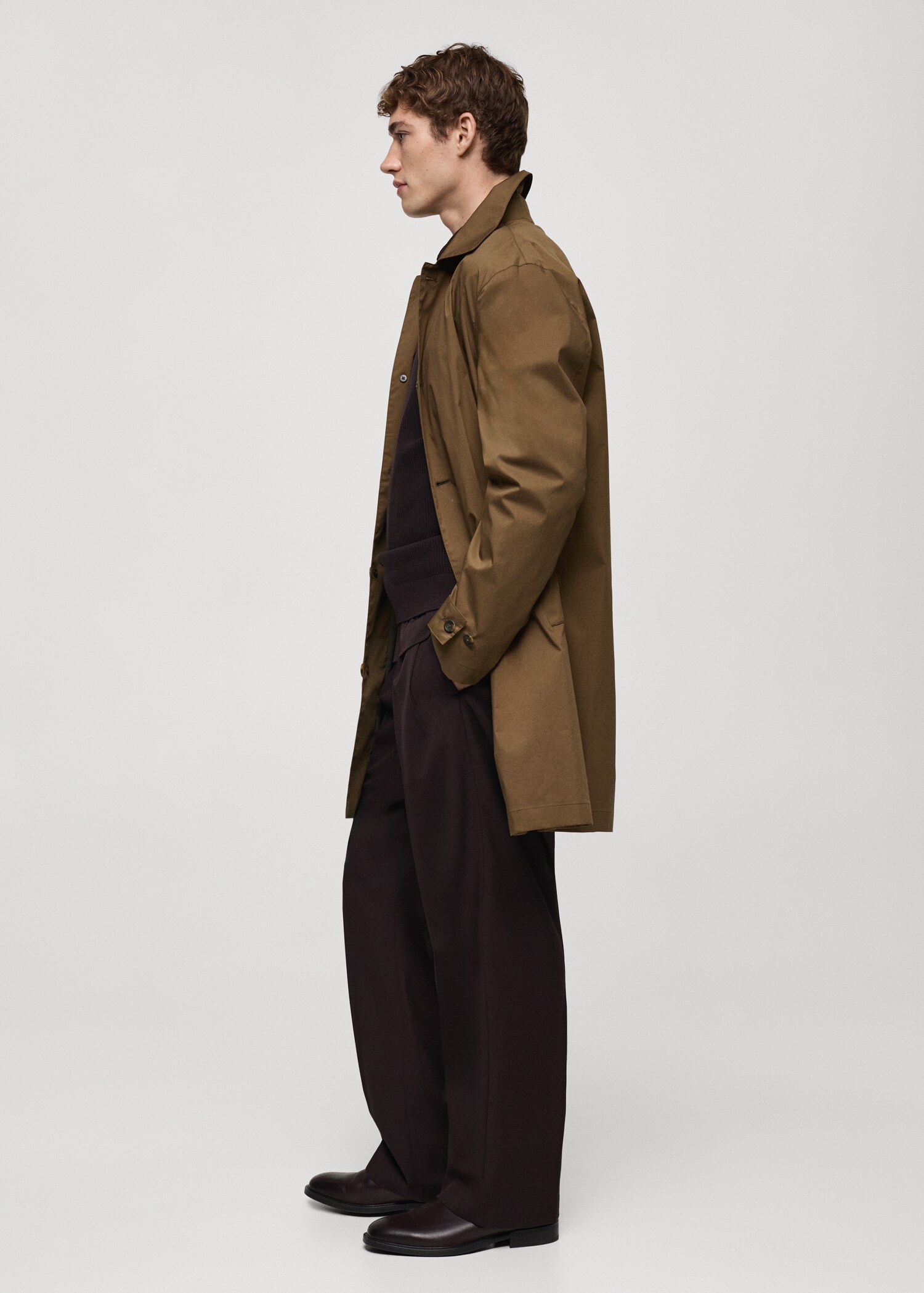 Classic water-repellent trench coat - Details of the article 2