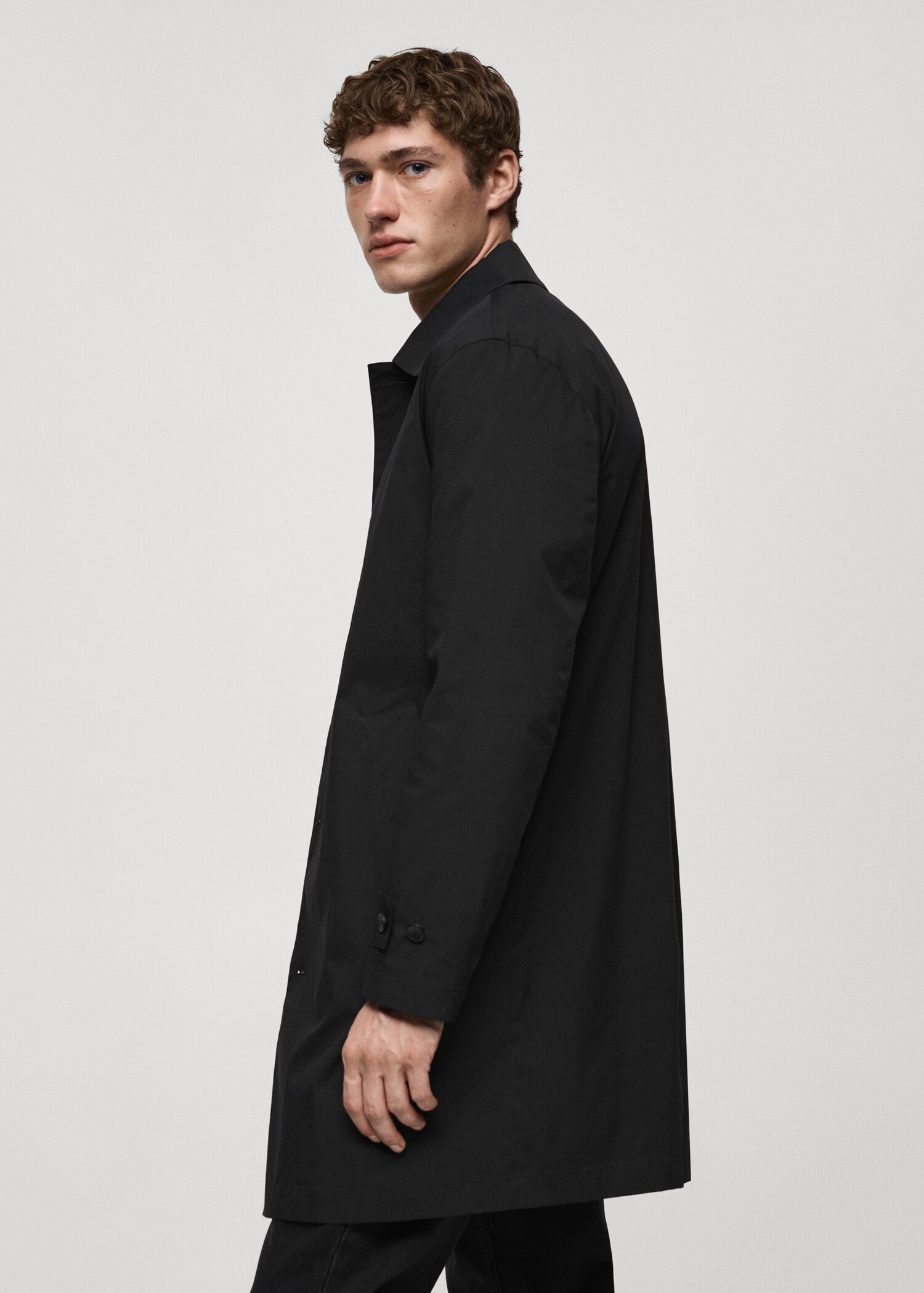 Classic water-repellent trench coat - Details of the article 2