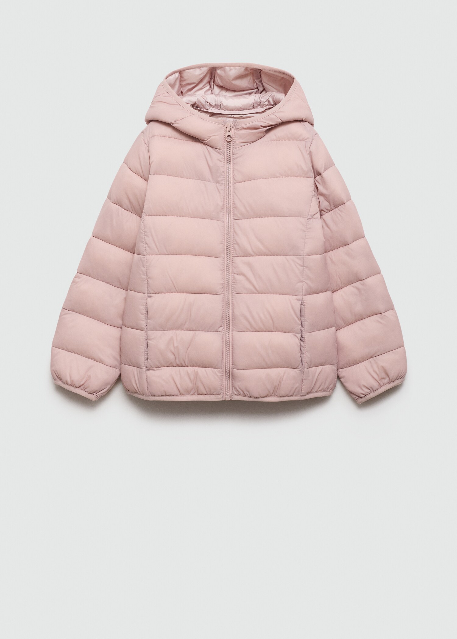 Hood quilted coat - Article without model