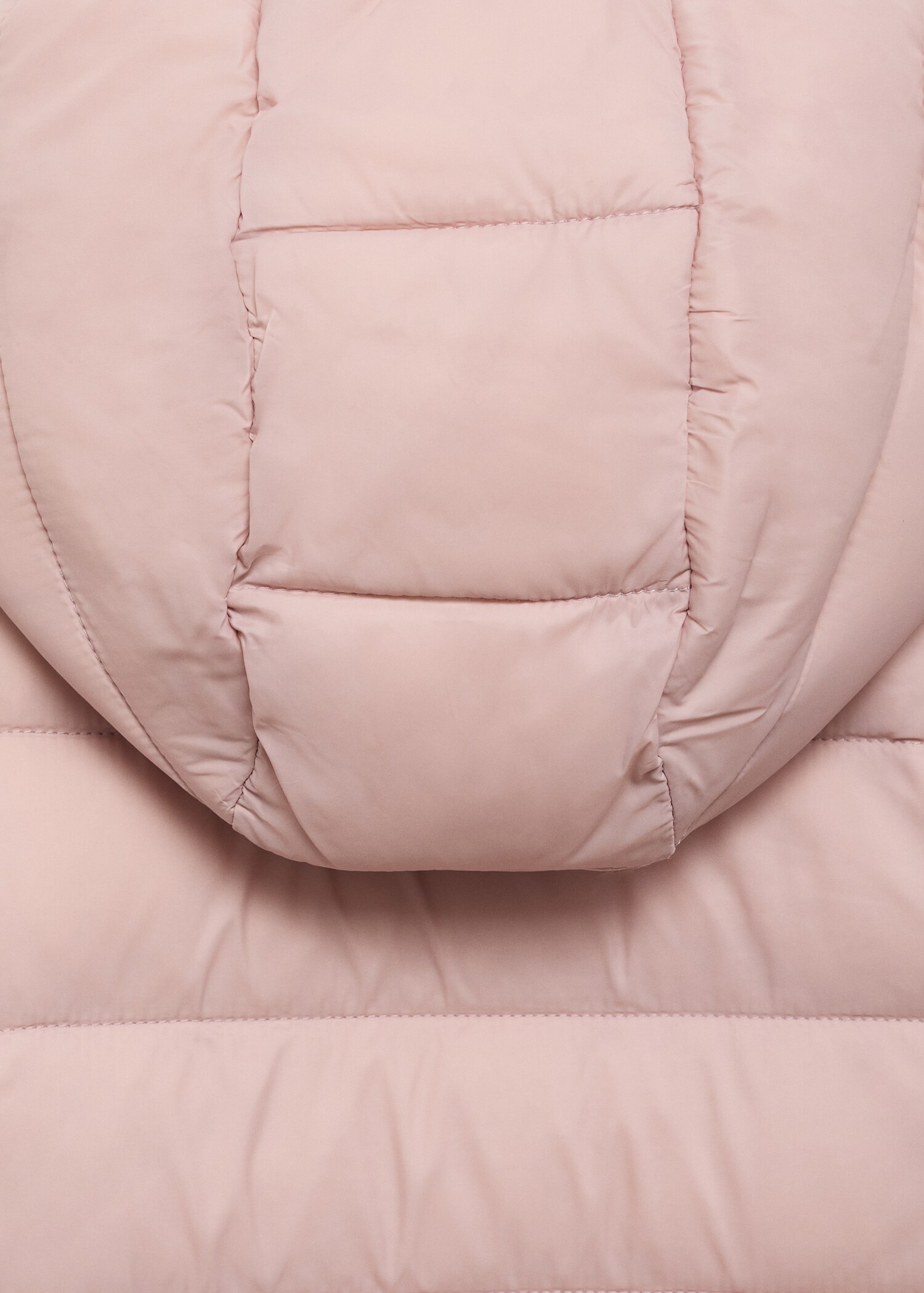 Hood quilted coat - Details of the article 8