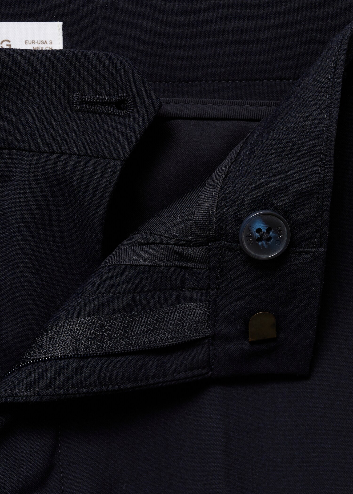 Slim fit suit trousers - Details of the article 0