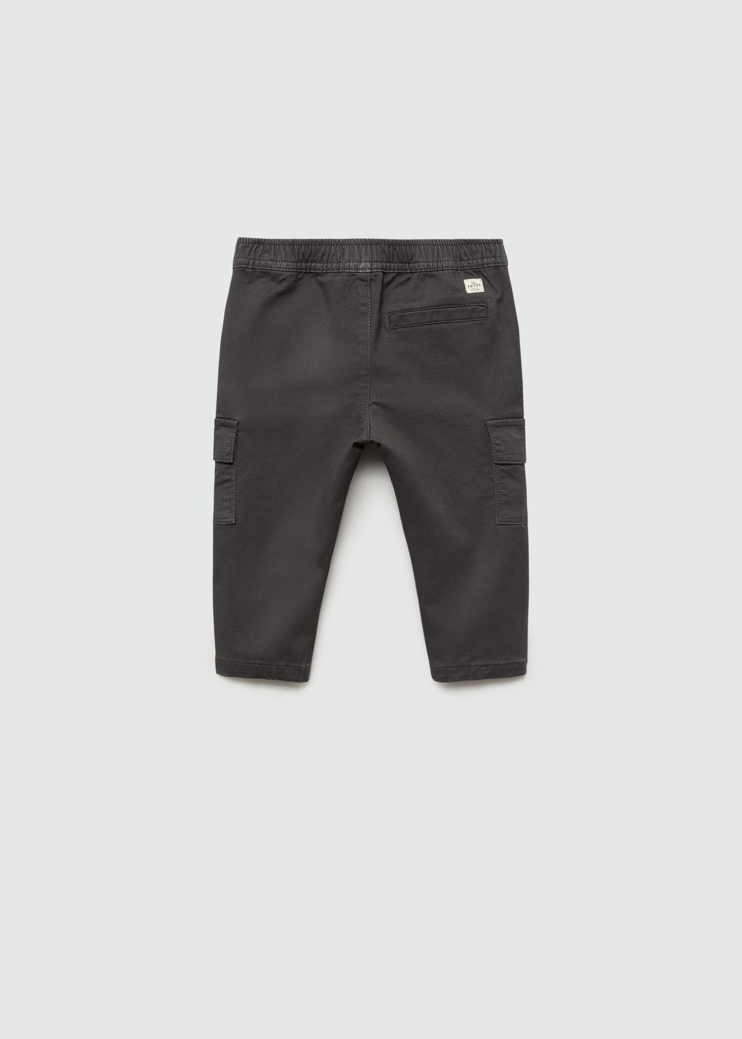 Pantalon cargo taille élastique - Verso de l’article