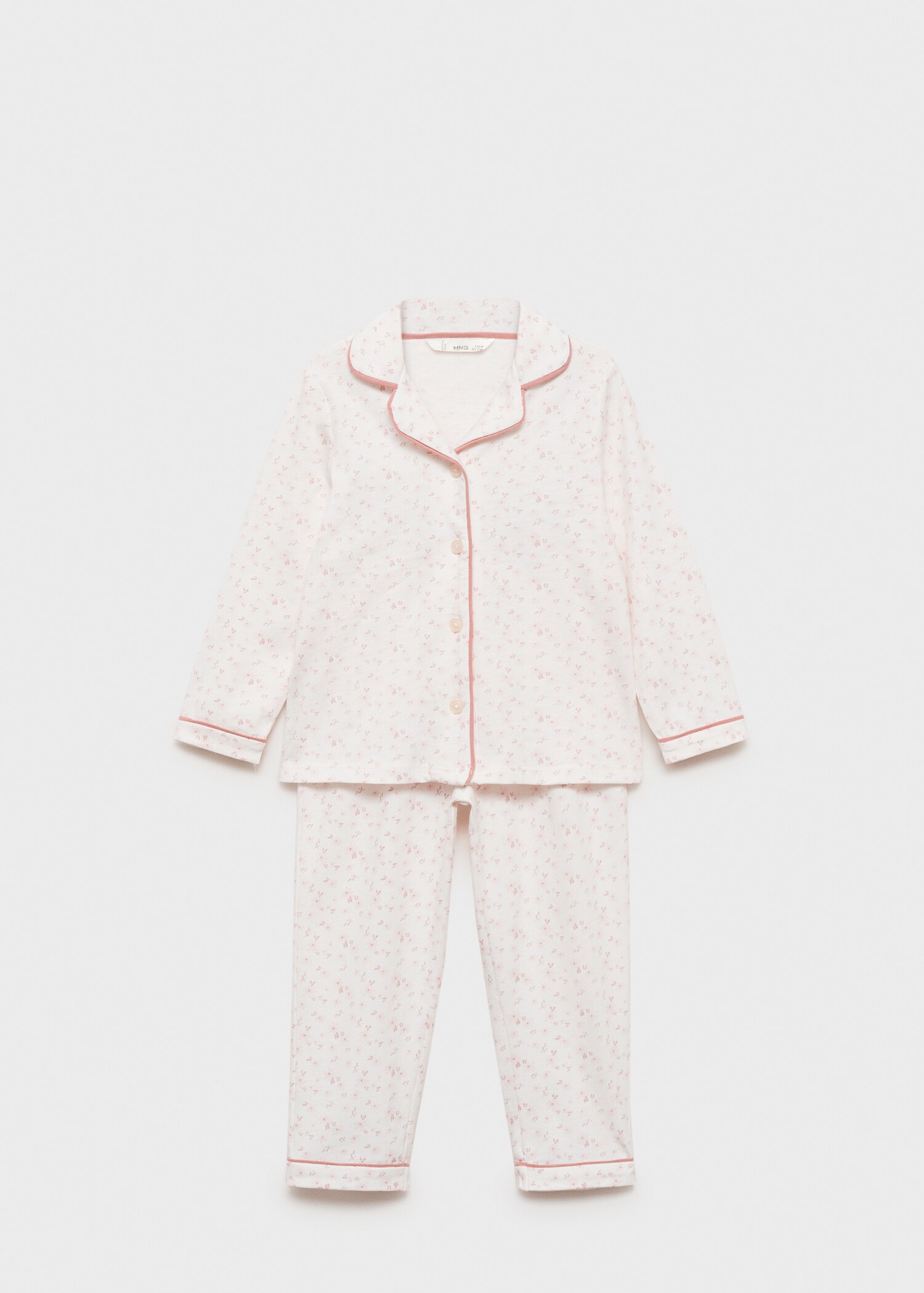 Pyjama long coton imprimé - Article sans modèle