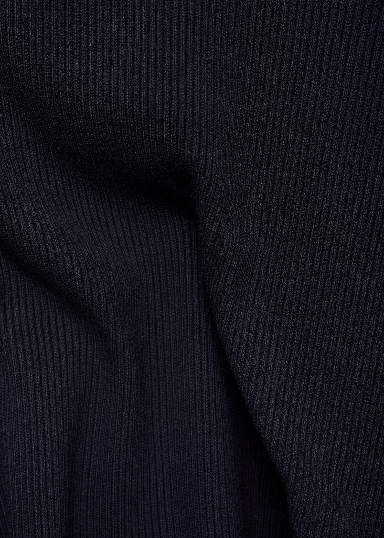 Pull-over maille côtelée col zippé - Détail de l'article 0