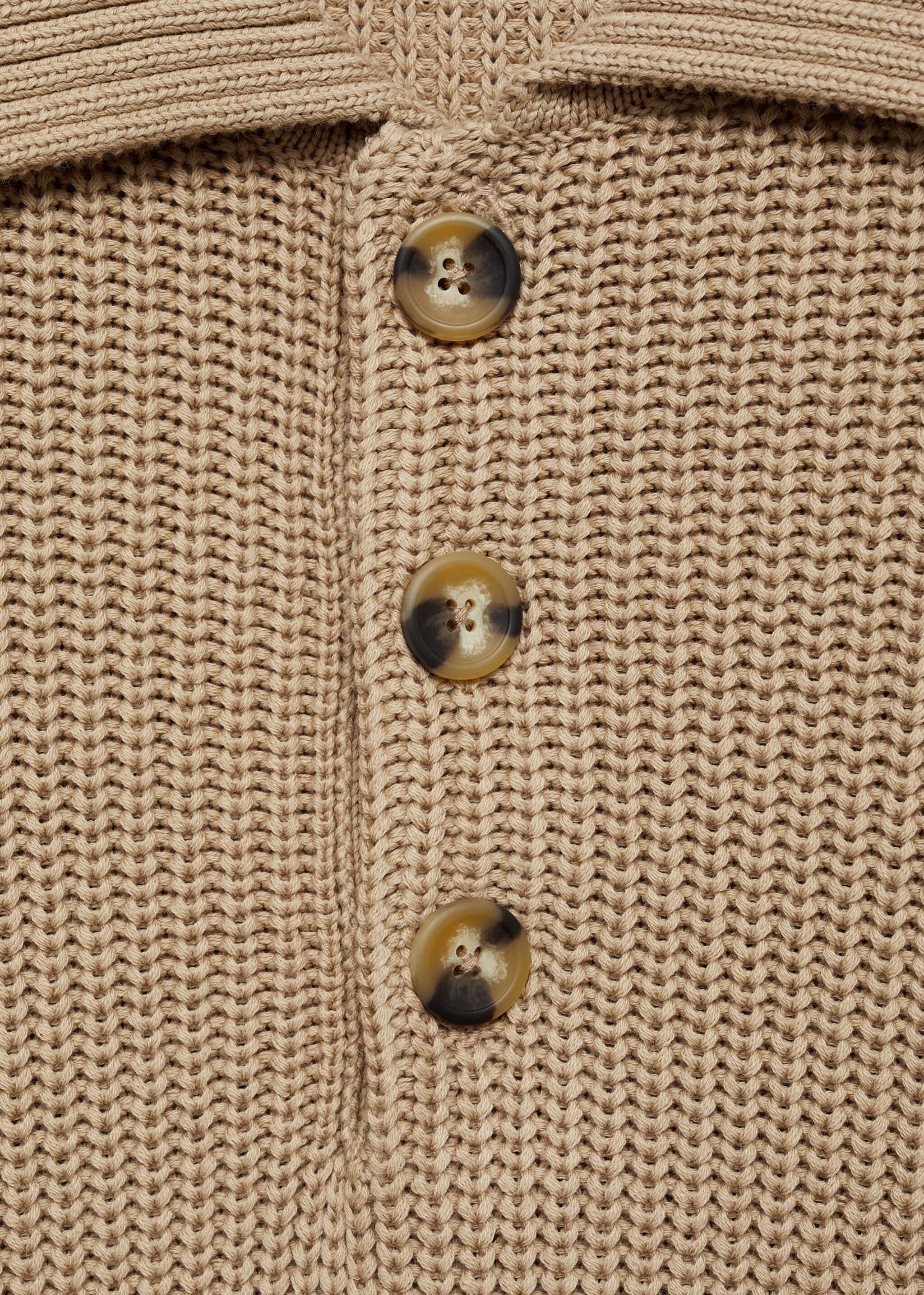 Jersey polo punto grueso canalé - Detalle del artículo 8