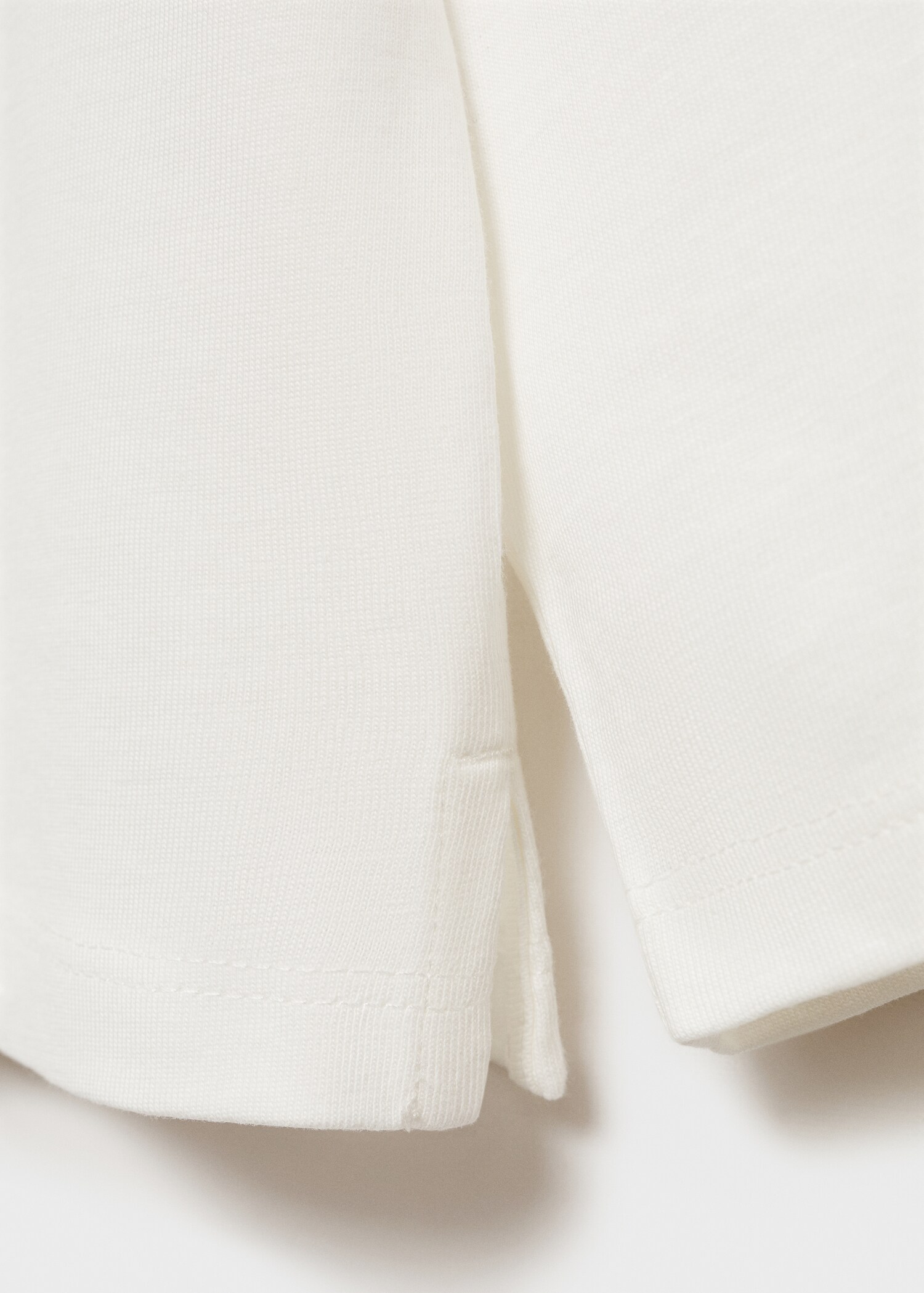 Printed cotton-blend T-shirt - Details of the article 0