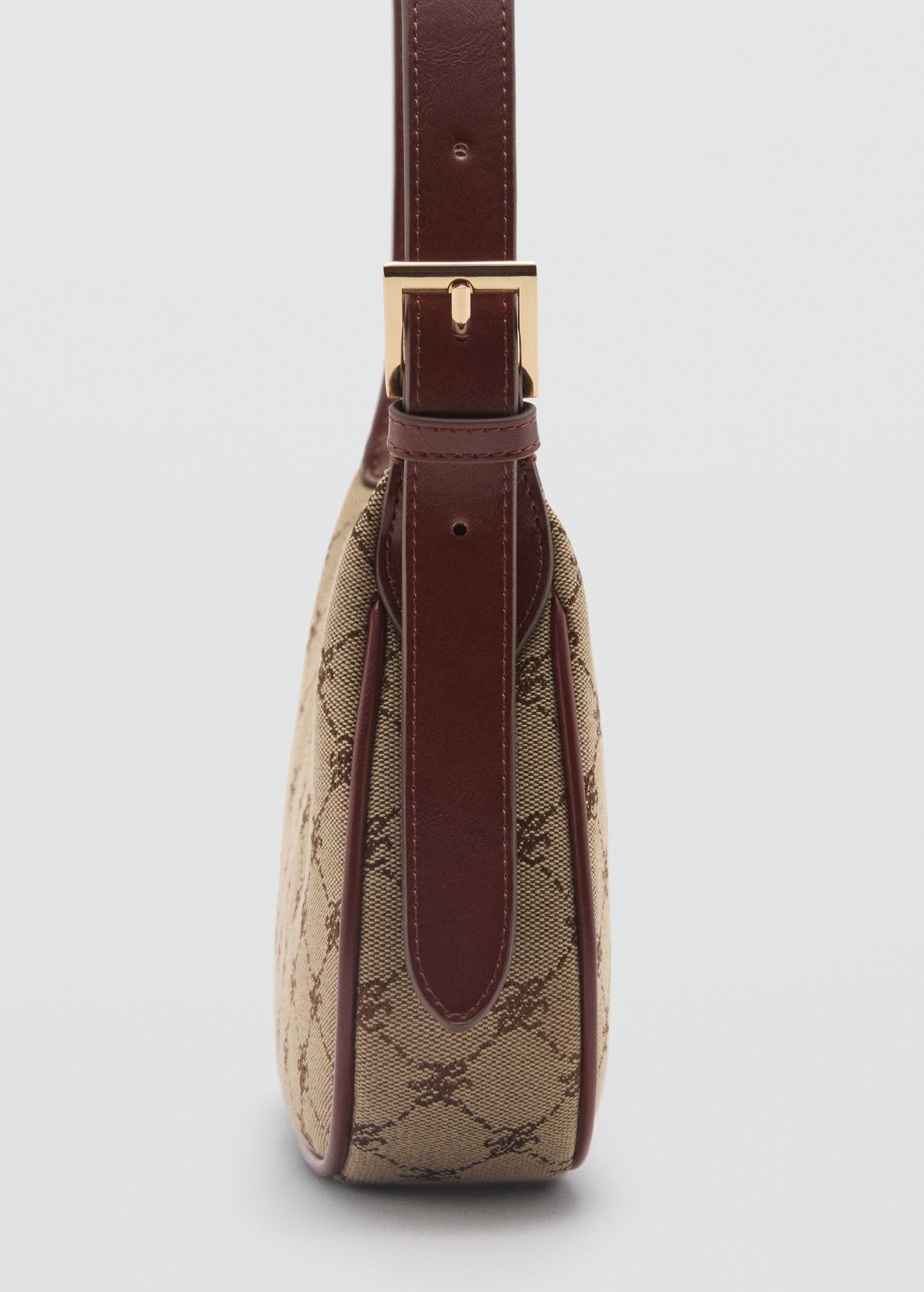 Bolso hombro estampado logo - Detalle del artículo 1