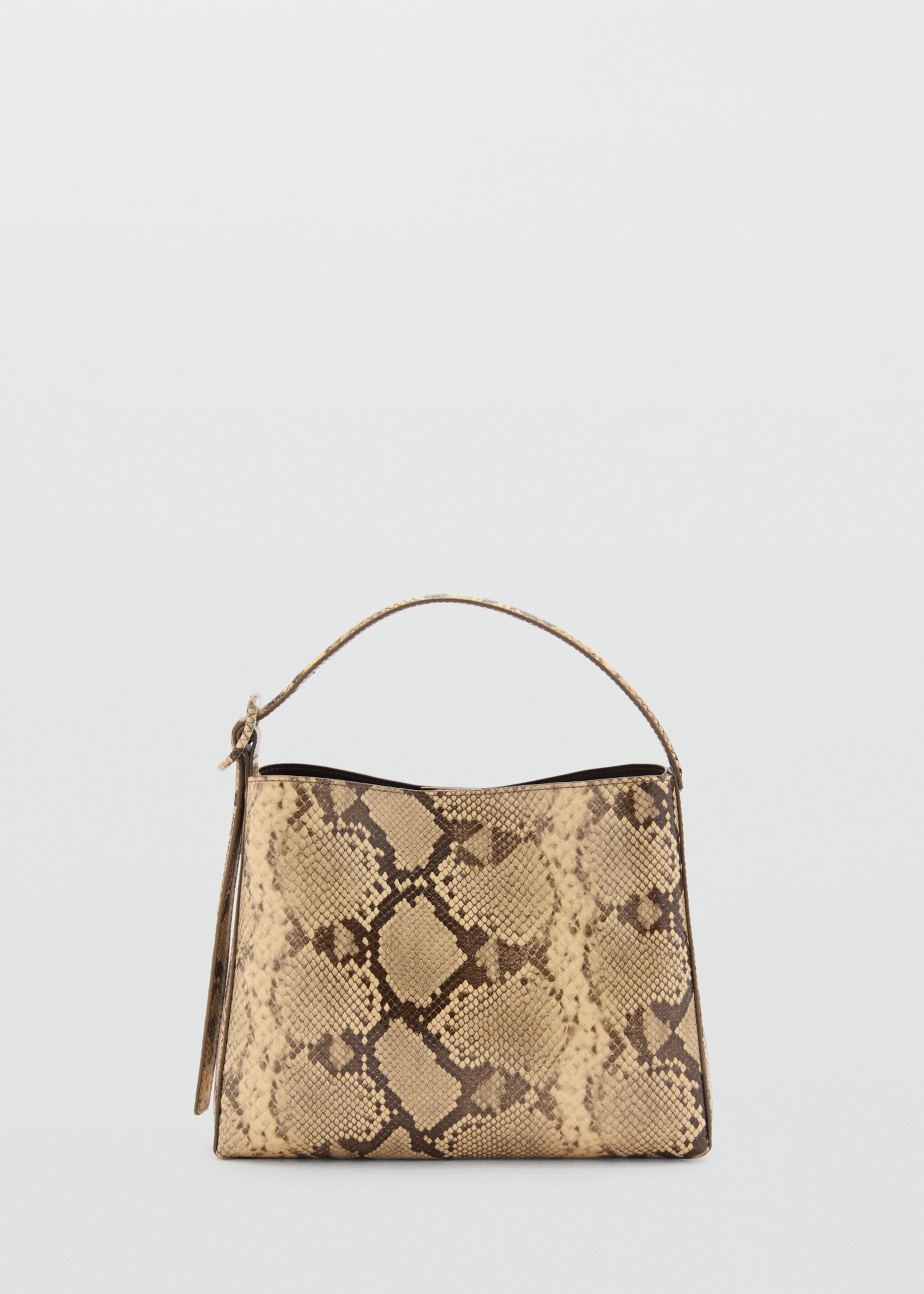 Snakeskin effect bag - Article without model