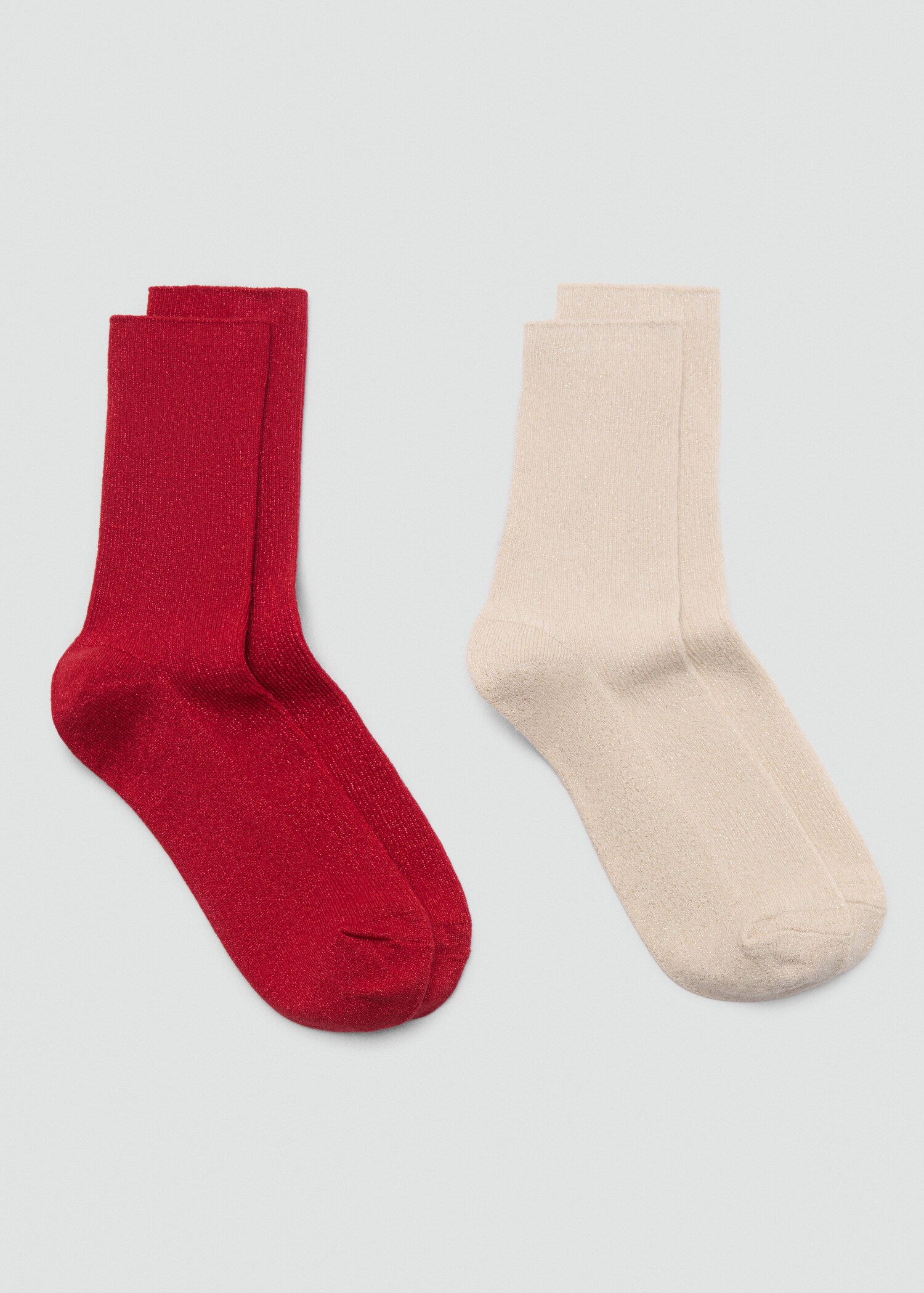 Pack 2 paires chaussettes lurex - Article sans modèle