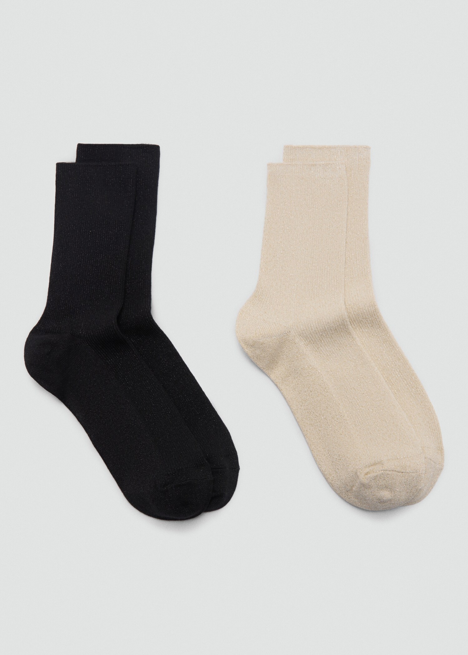 Pack 2 paires chaussettes lurex - Article sans modèle