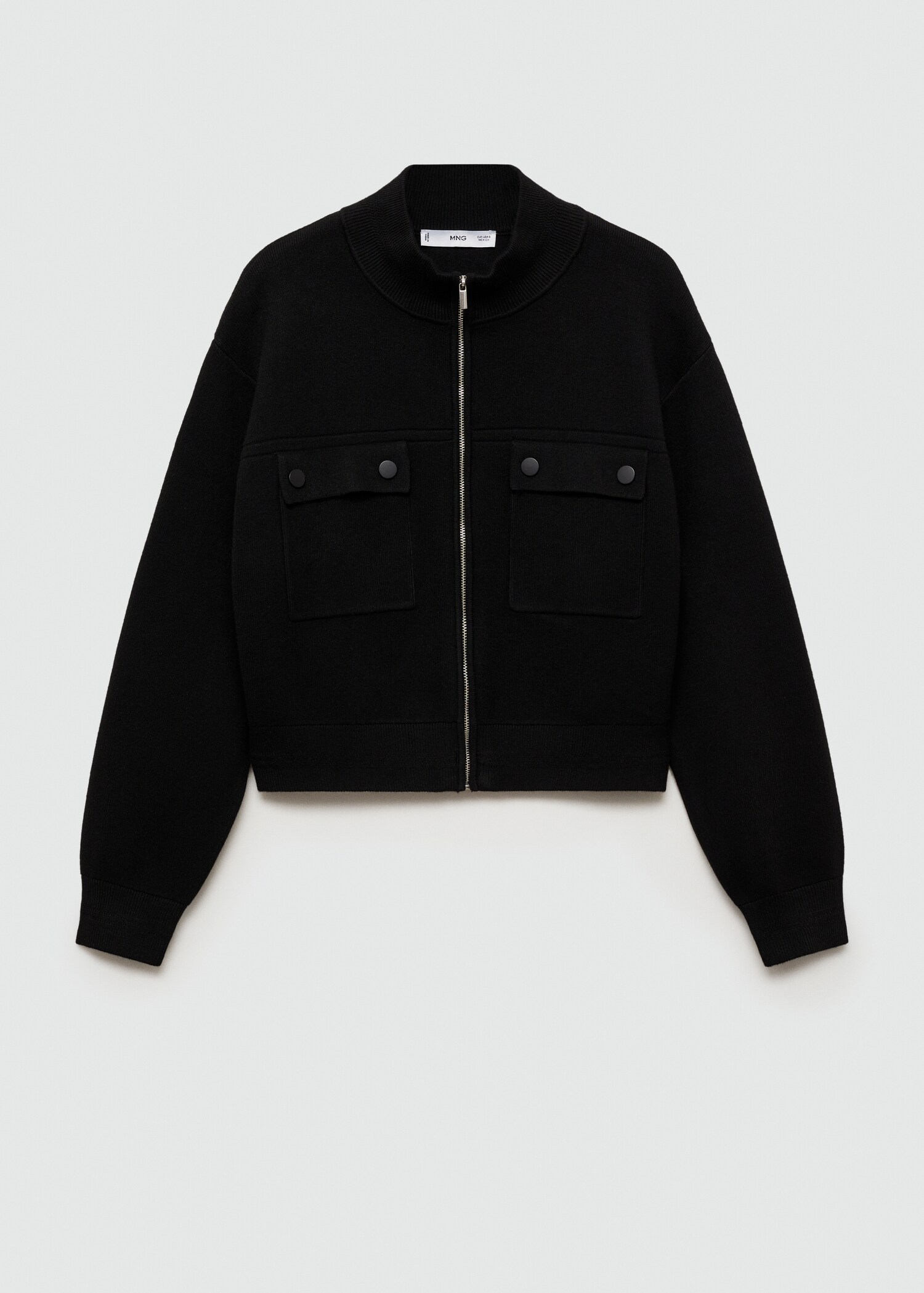 Pocket knit jacket - Article without model
