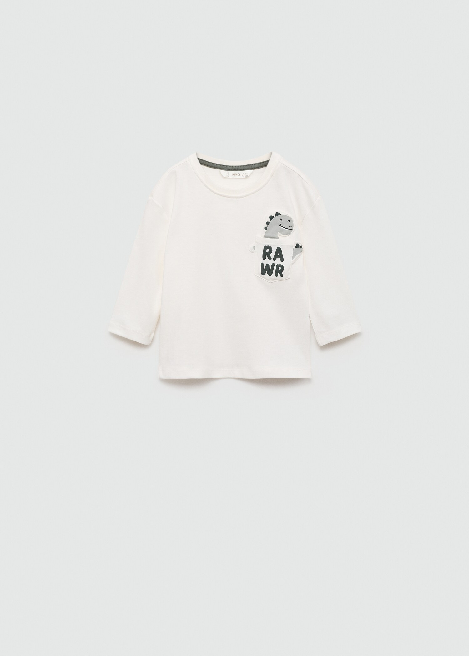 T-shirt imprimé dinosaure - Article sans modèle
