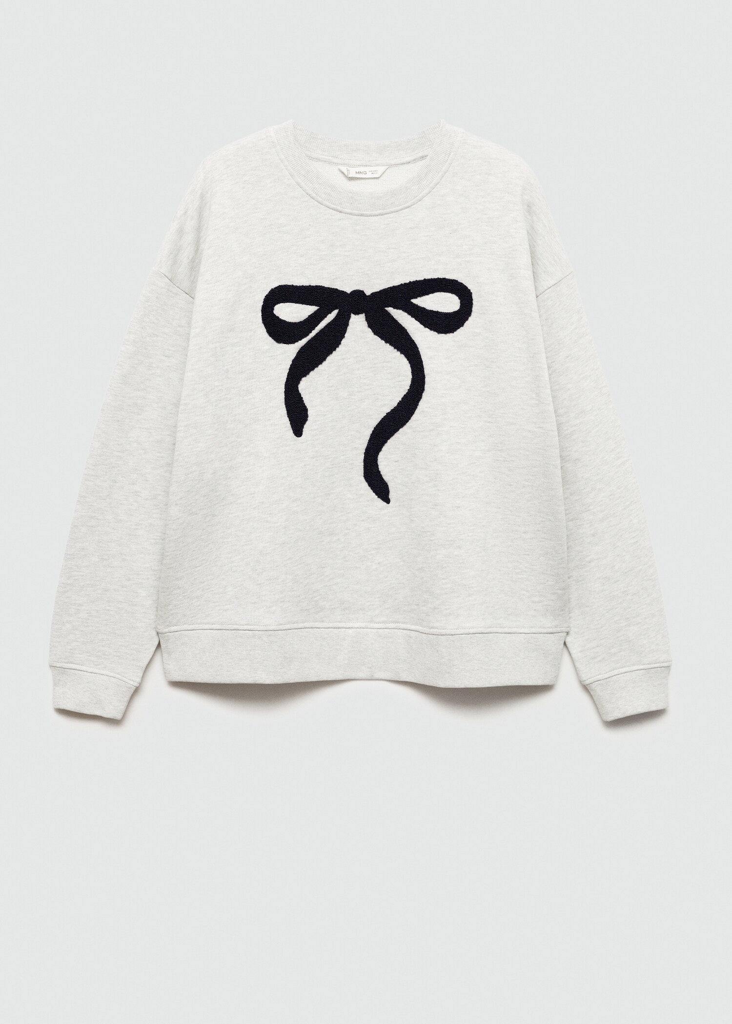 Kabartma sesenli sweatshirt - Modelsiz ürün