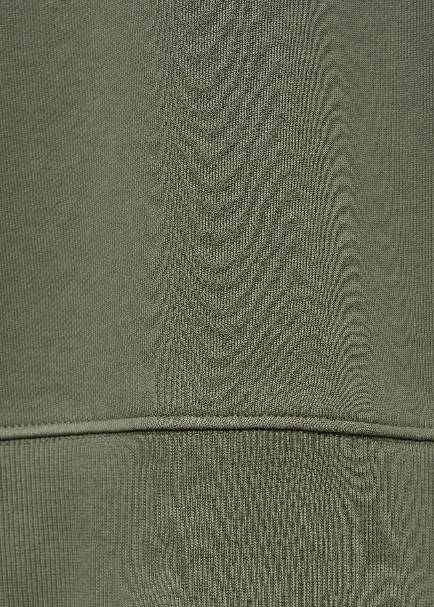 Zipper cotton sweater - Details of the article 0