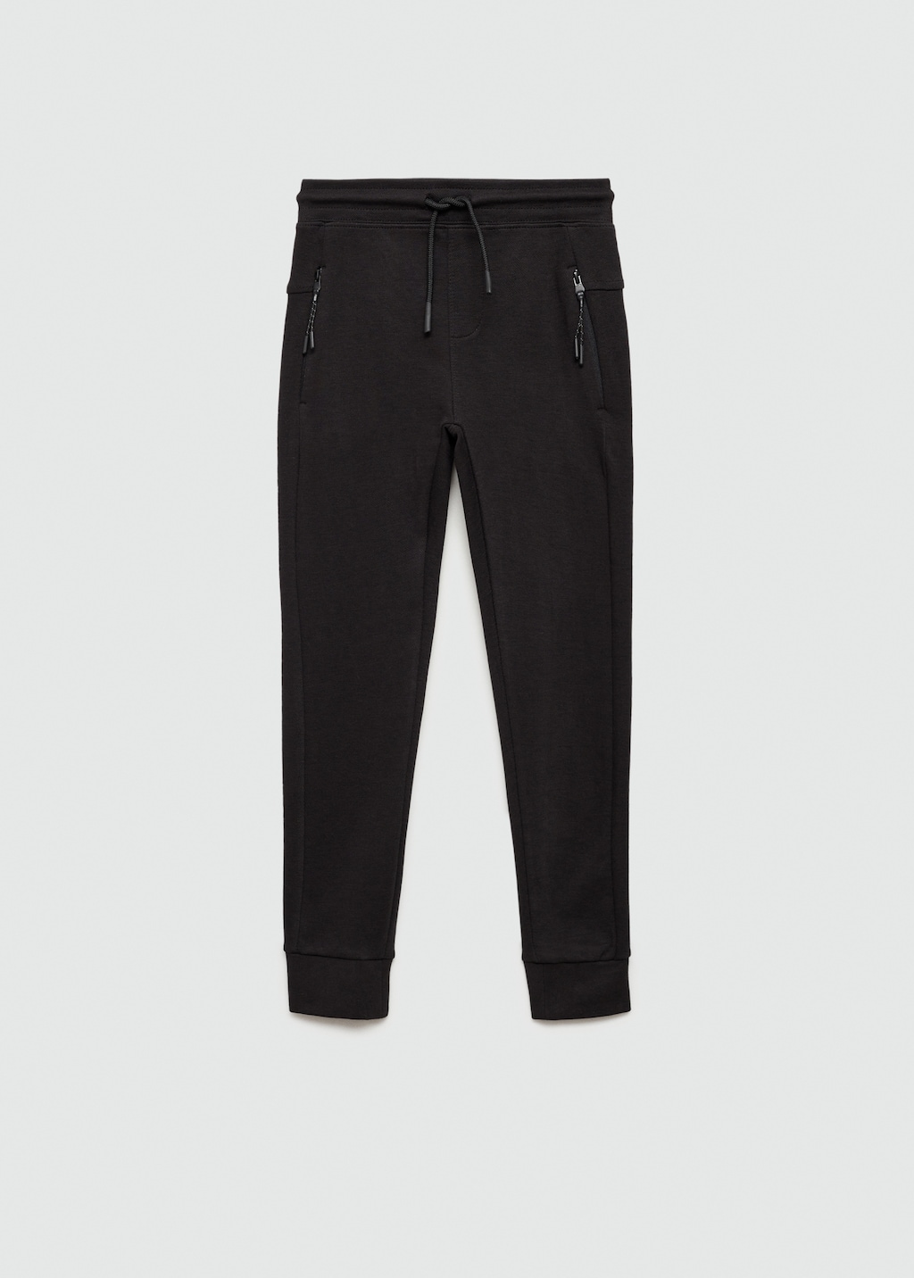 Zip jogger trousers