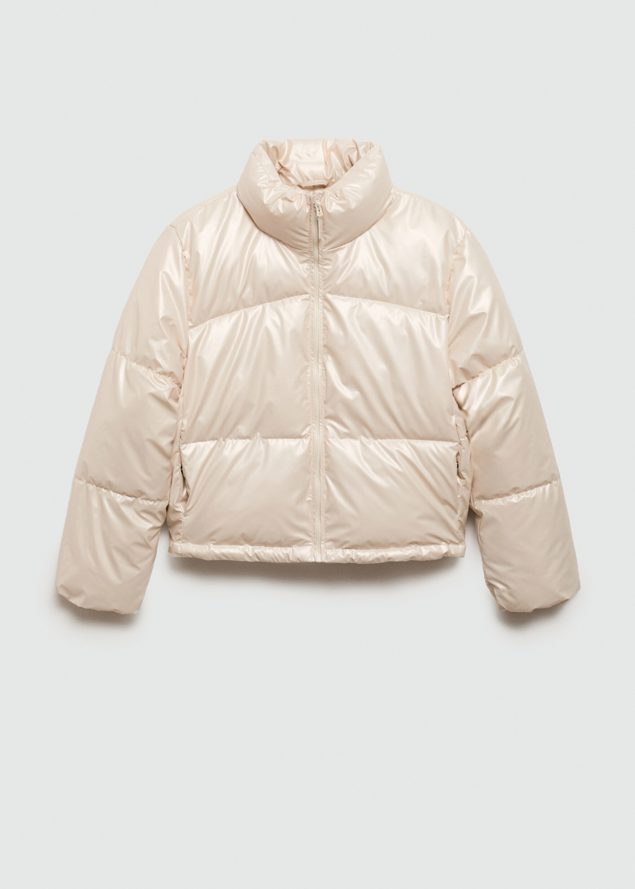 Metallic puffer jacket - Article without model