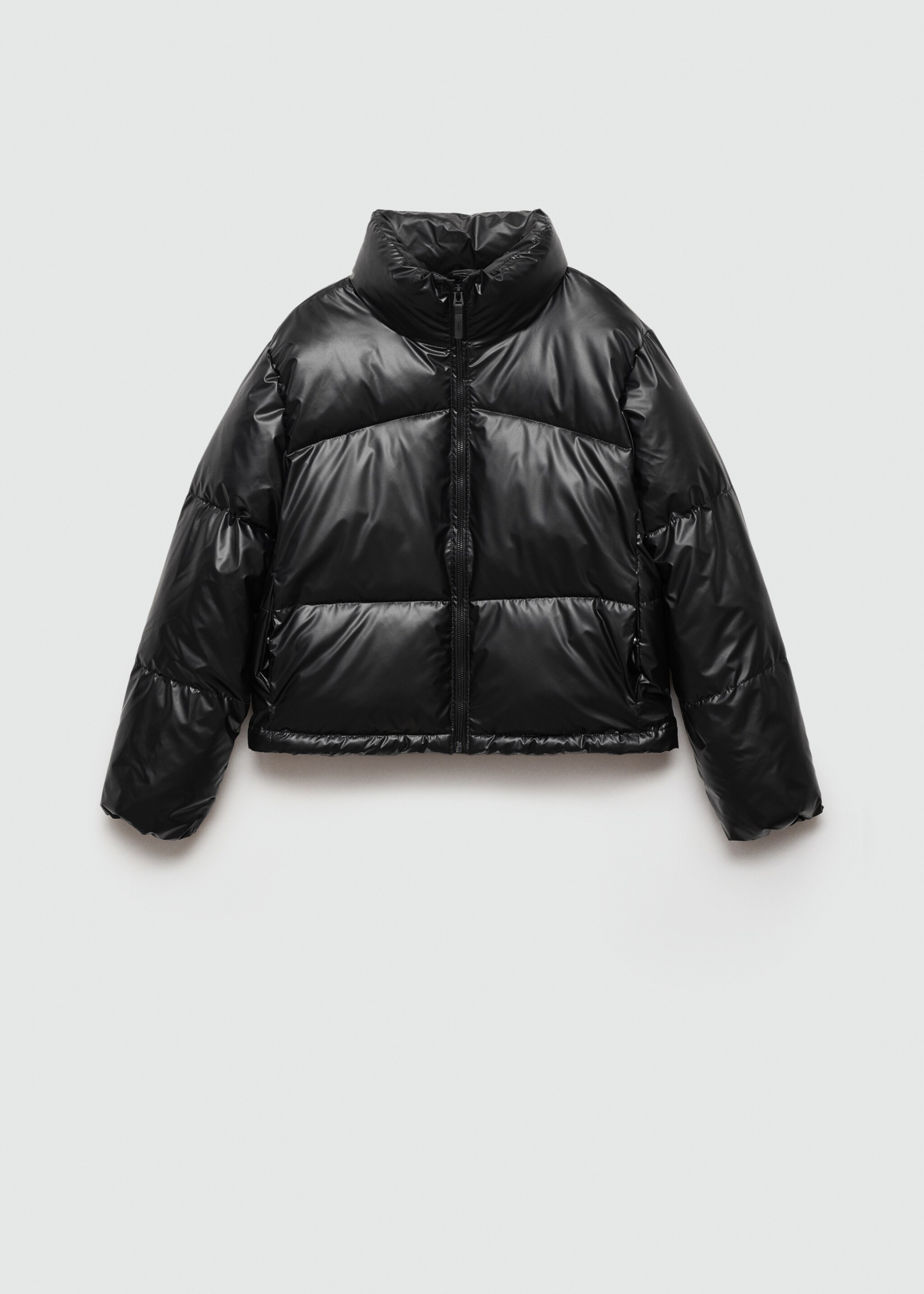 Metallic puffer jacket - Article without model