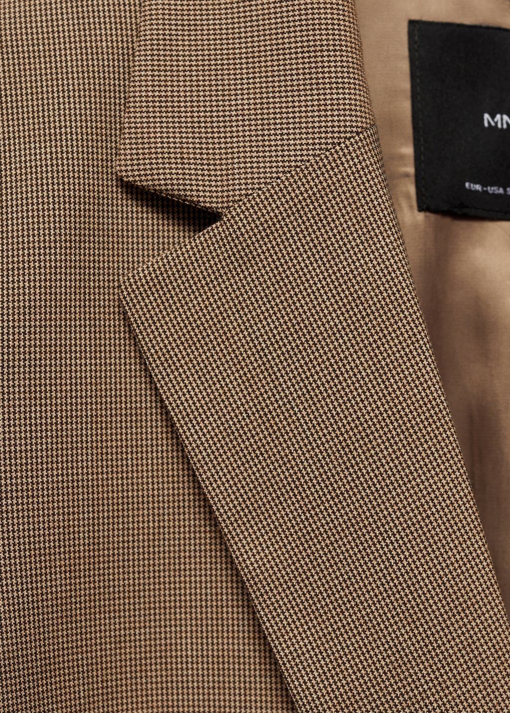 Blazer croise pied de poule