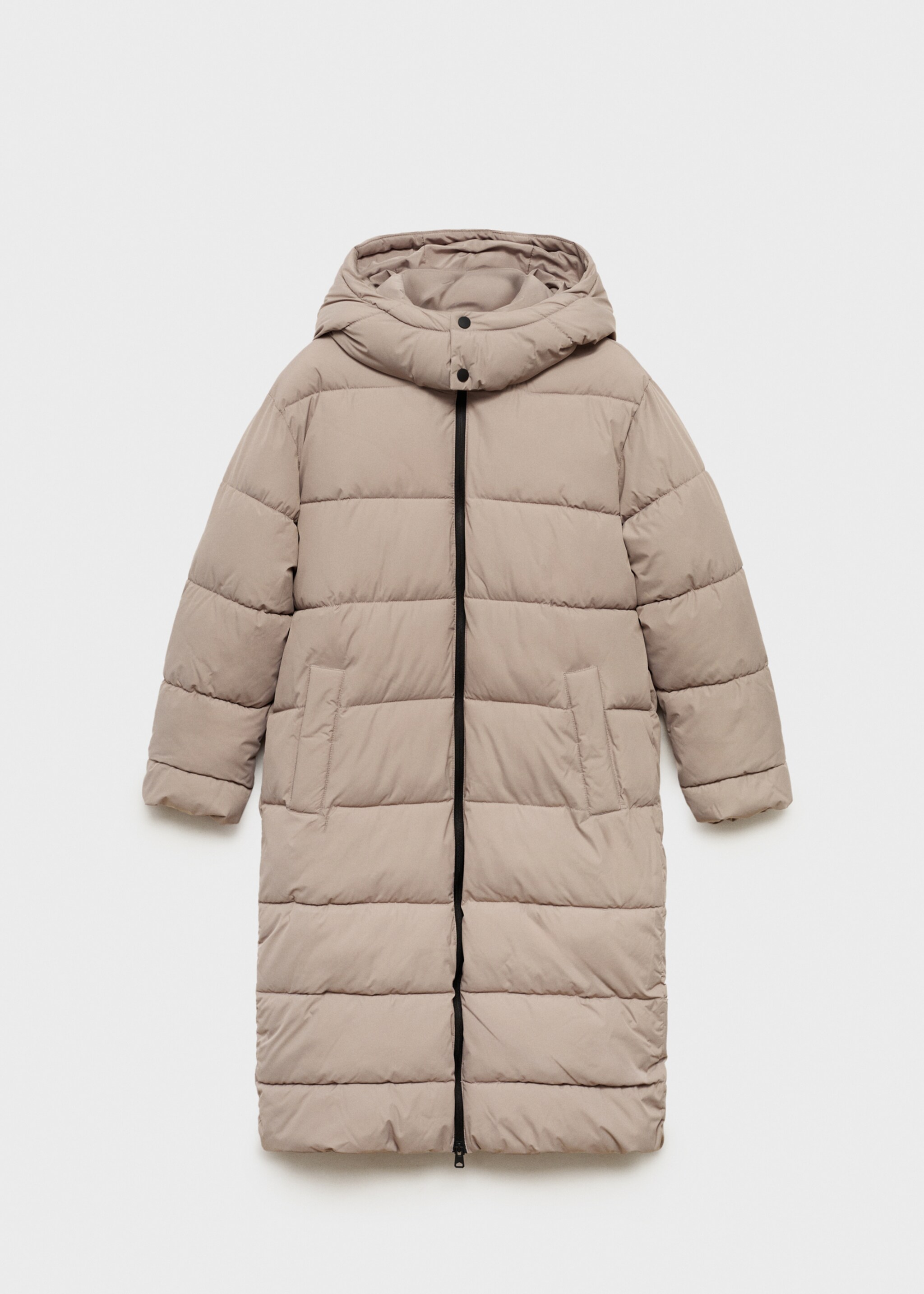 Anorak largo acolchado - Artículo sin modelo
